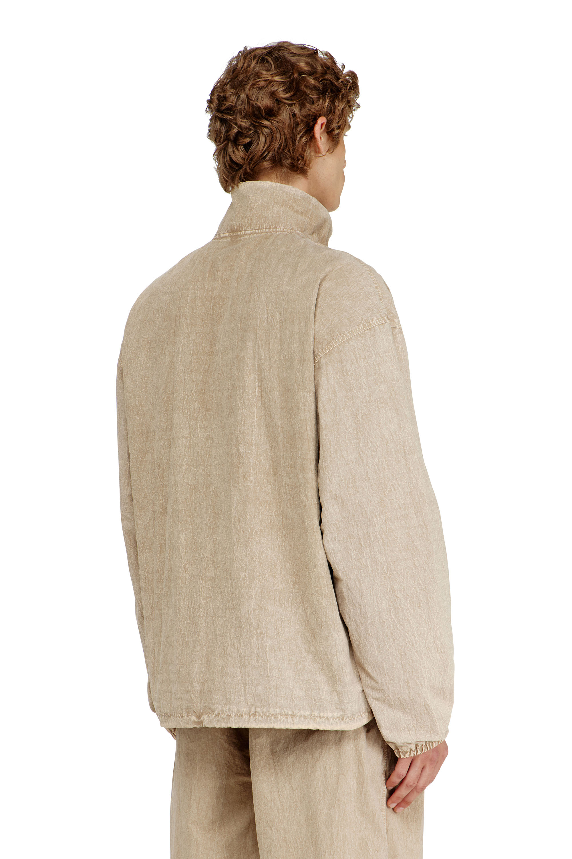 Diesel - J-CORSE-PLBH, Man's Treated taslan jacket with treated finish in null - 5