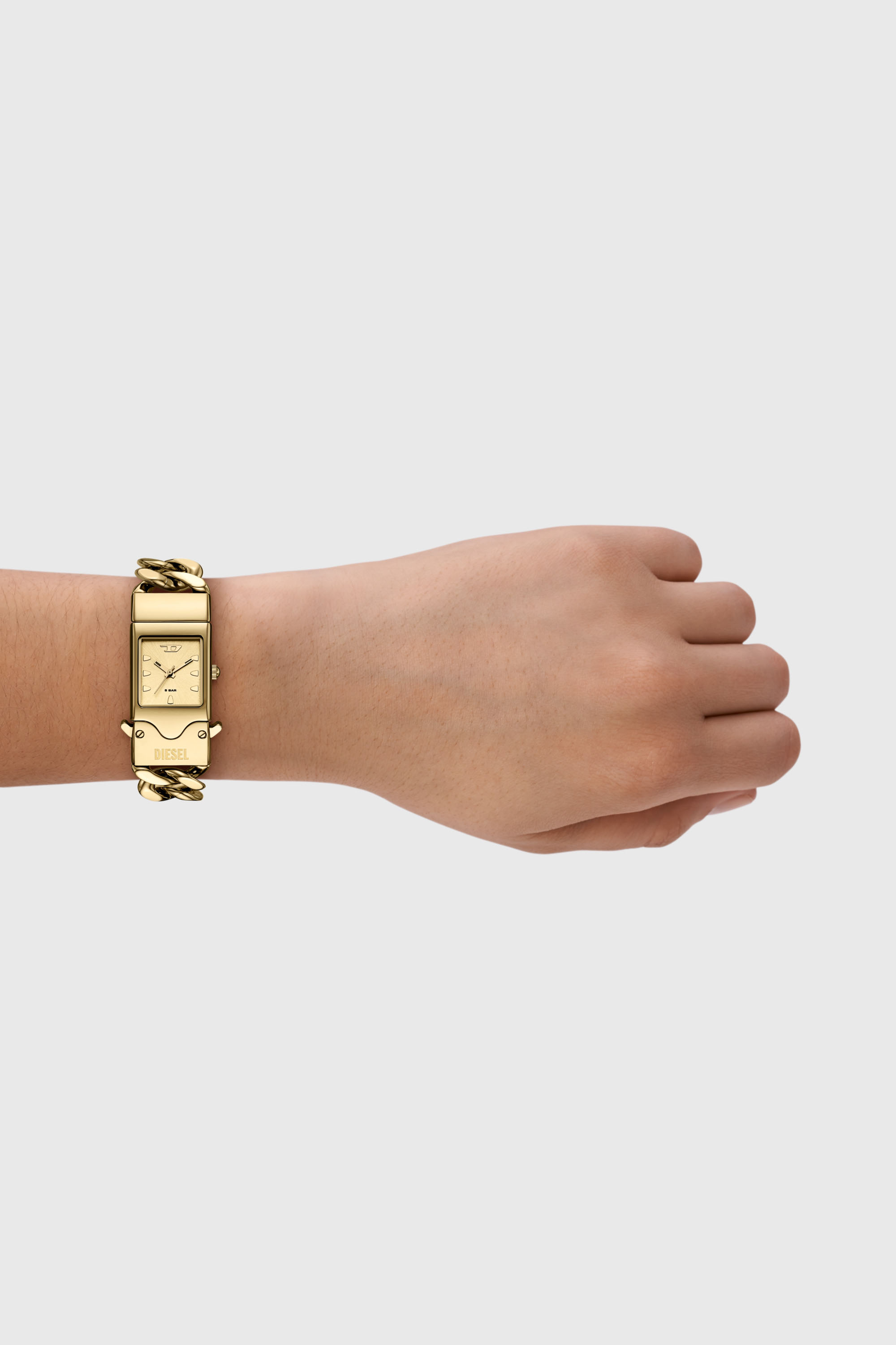 Diesel - DZ2235 WATCH, Reloj Closer de acero inoxidable con tono dorado Hombre in Dorado - 4