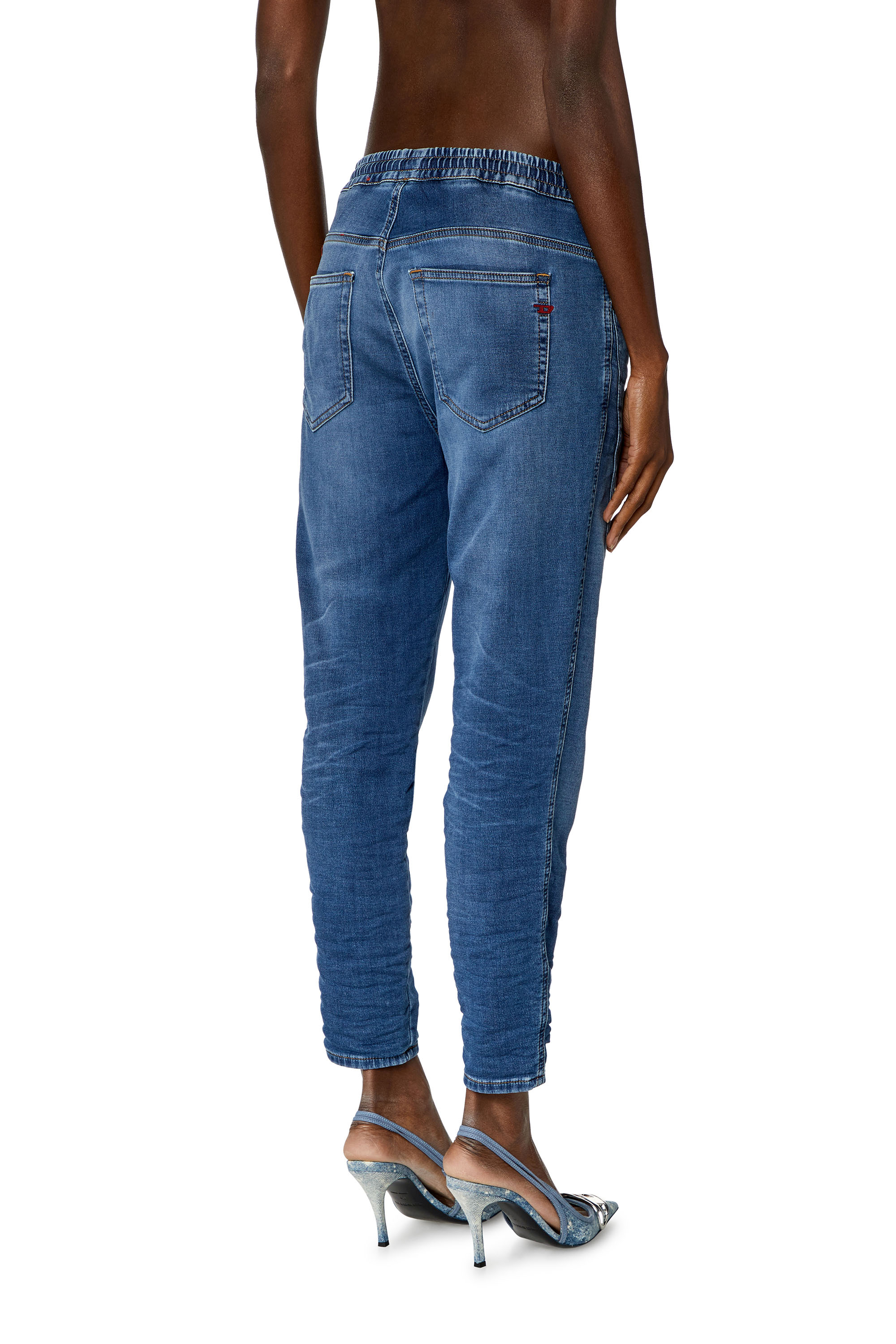 Diesel - Regular 2041 D-Fayza Joggjeans&reg; 068HY Femme, Bleu moyen - Image 5