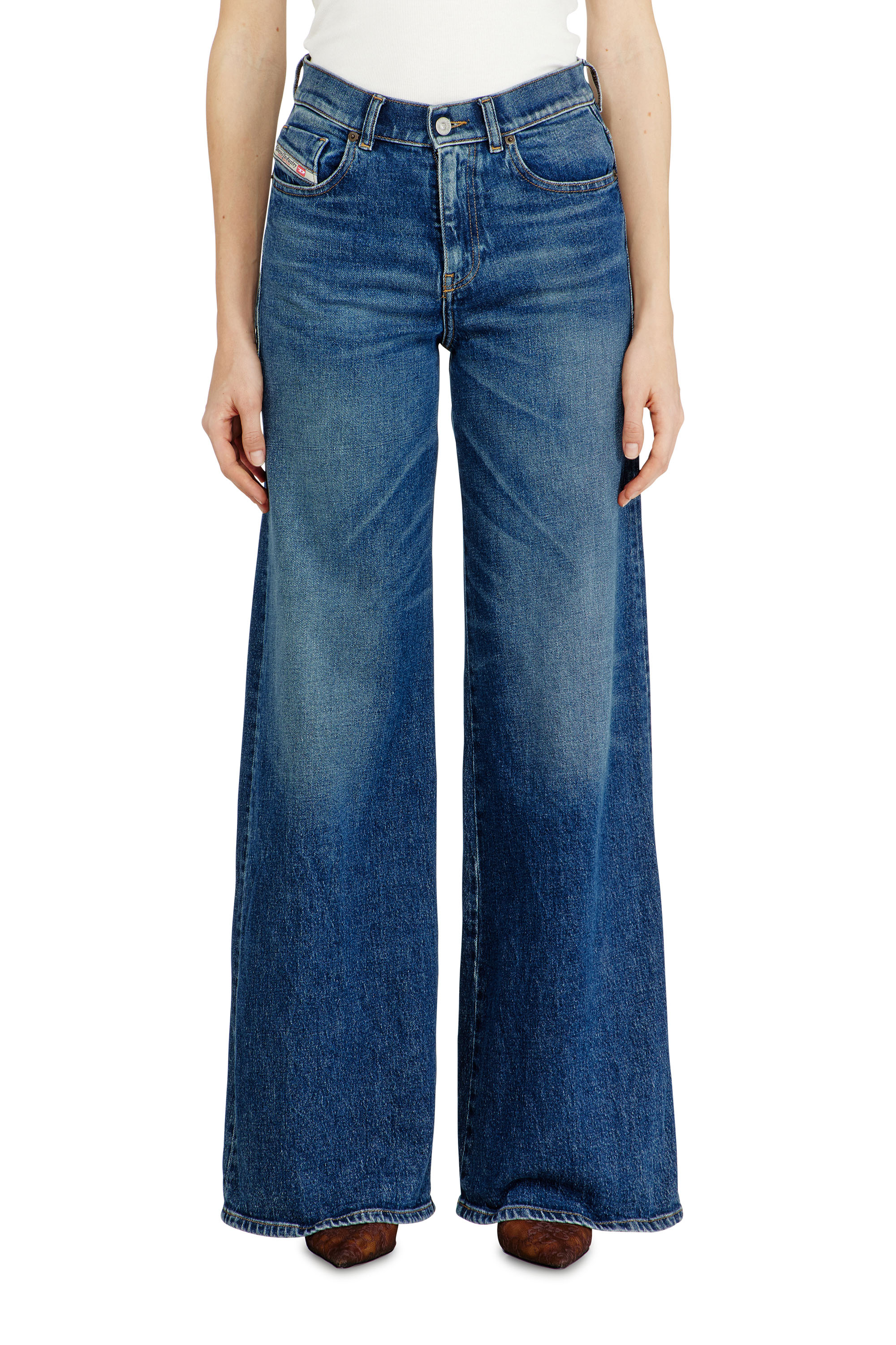 Diesel - Female's Flare Jeans 1978 D-Akemi 09L21, Medium Blue - 4