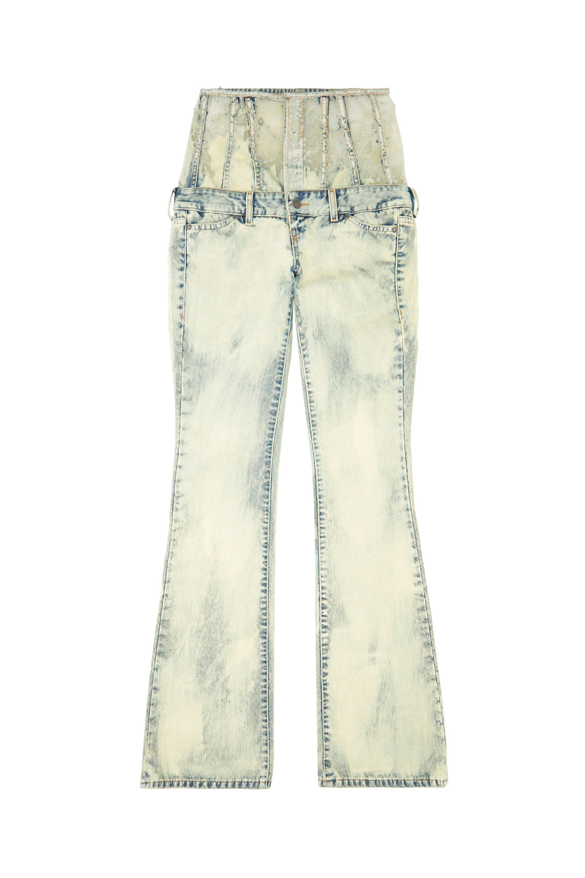 Diesel - Woman's Bootcut and Flare Jeans 1969 D-Ebbey 068GP, Light Blue - 6
