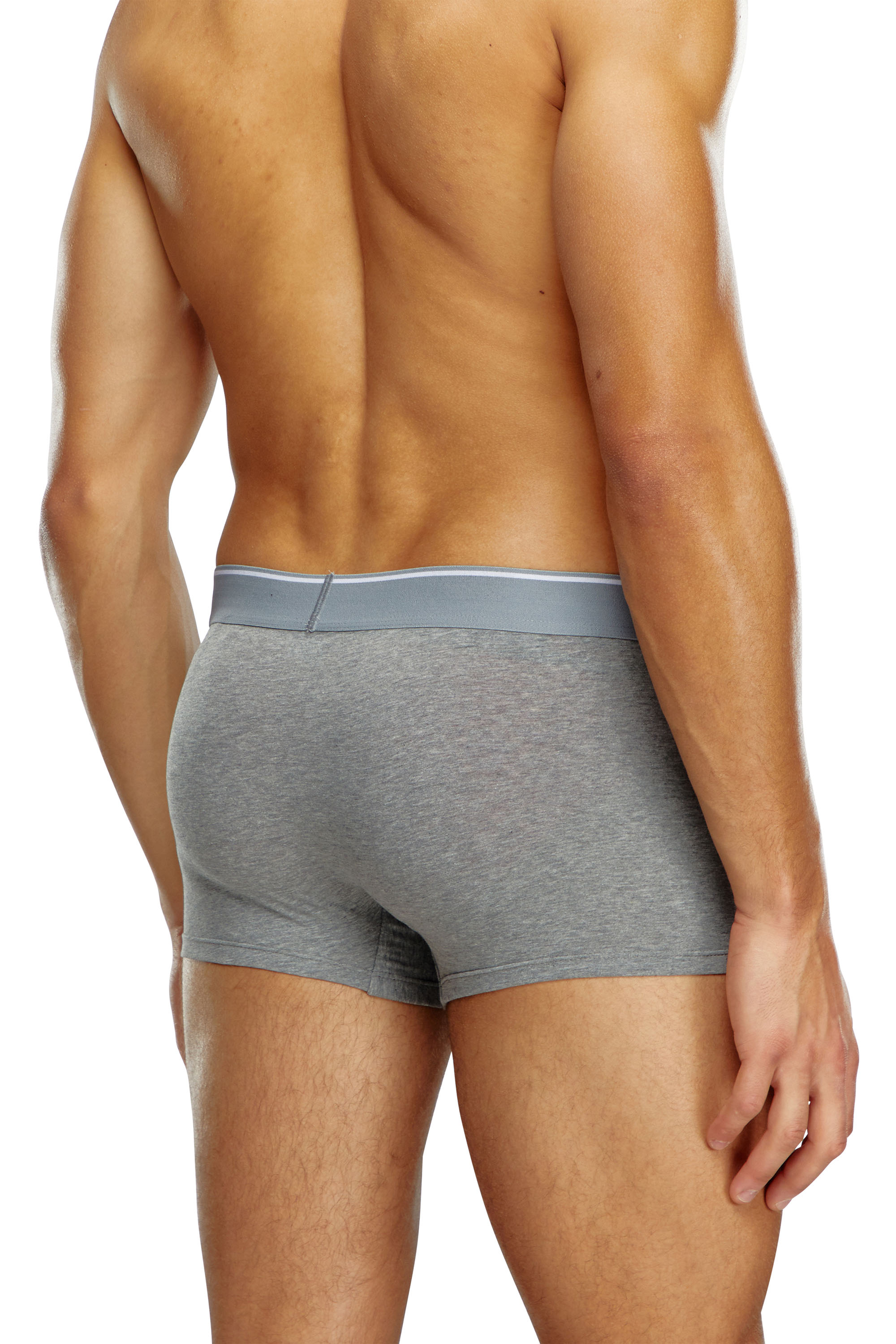 Diesel - UMBX-DAMIENTHREEPACK, Male's Three-pack of plain boxer in White/Grey - 3
