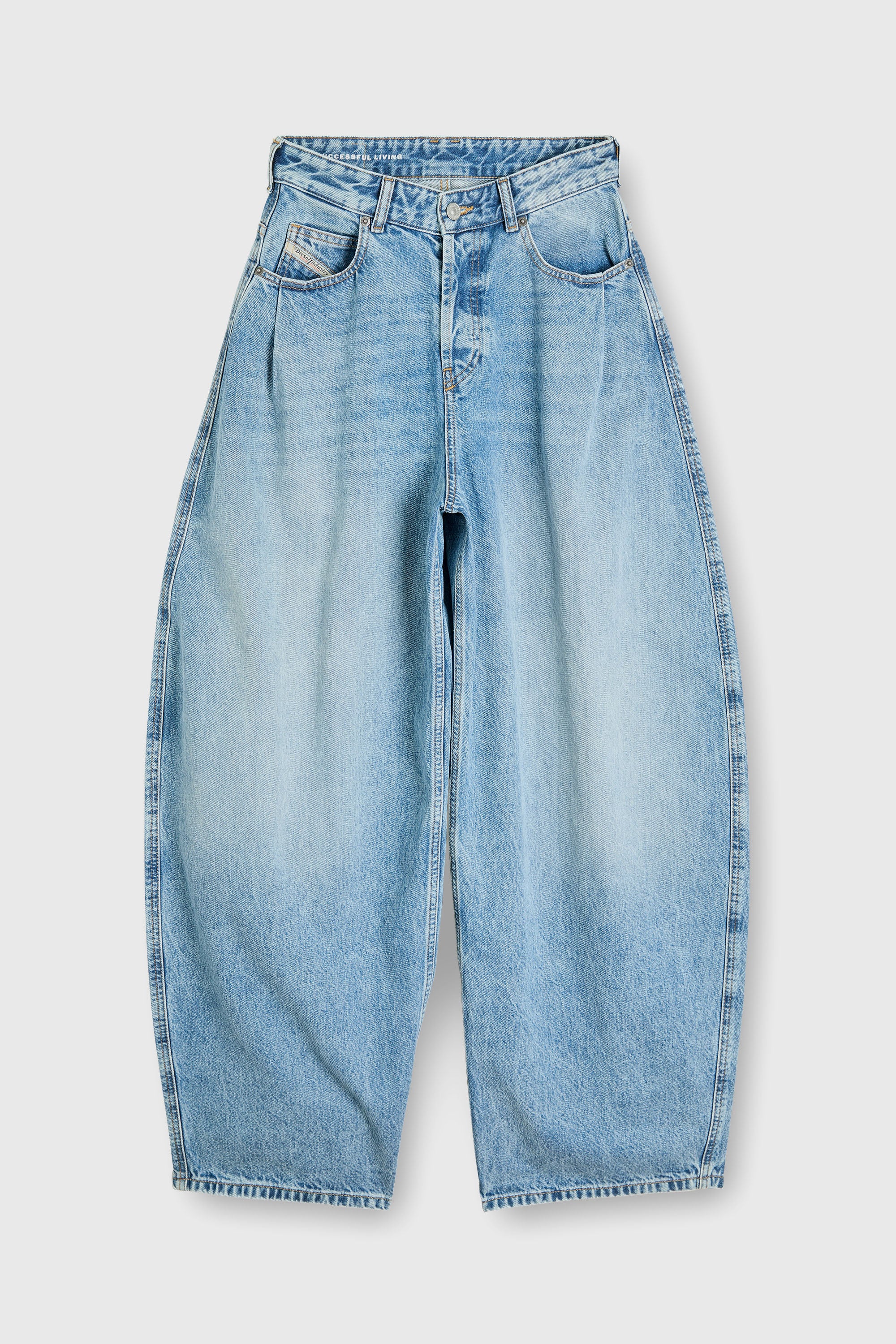 Diesel - Female's Relaxed Jeans 1987 D-Khelz 09I29, Light Blue - 1