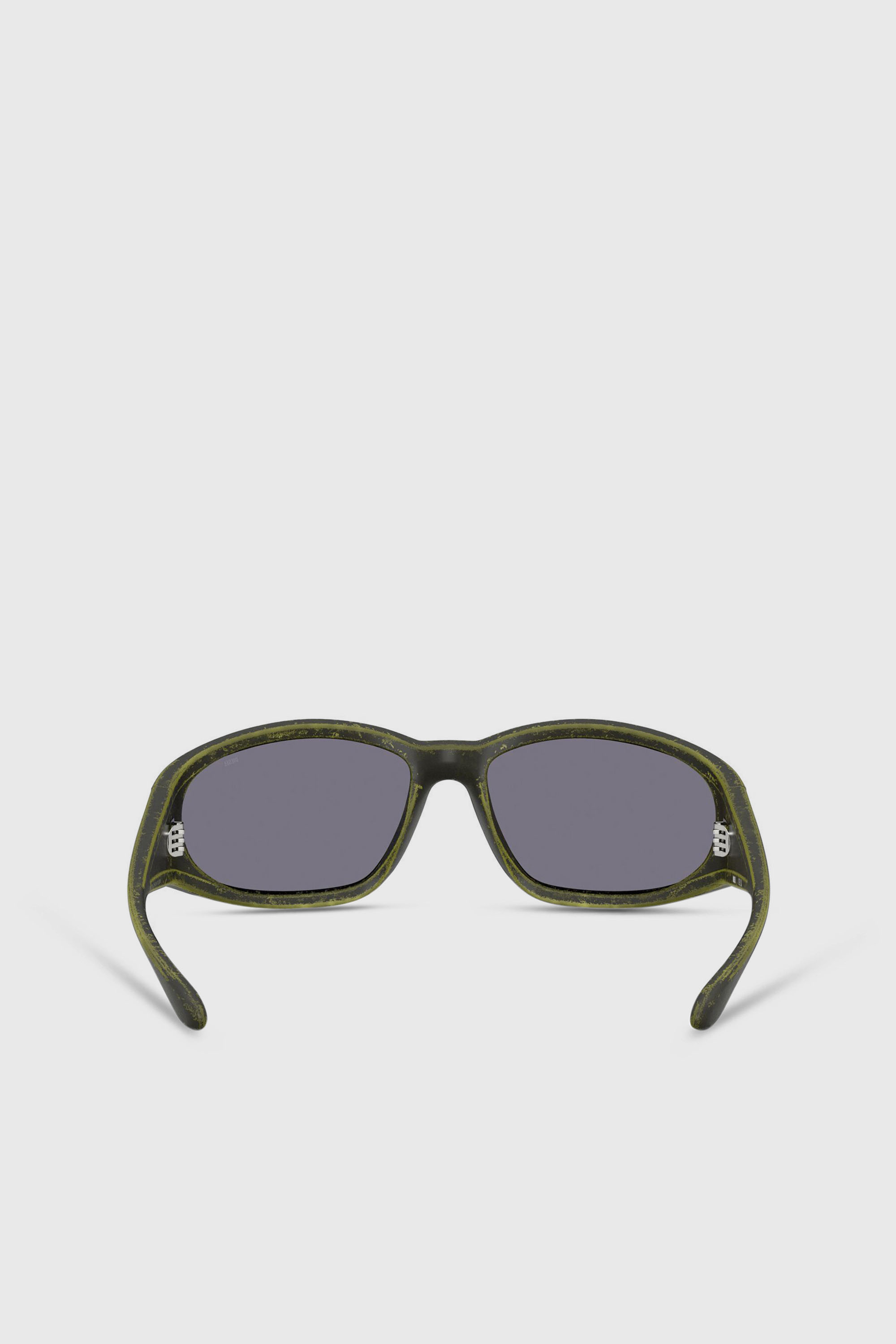 Diesel - 0DL3002, Gafas de sol rectangulares en acetato Unisex in Verde - 3