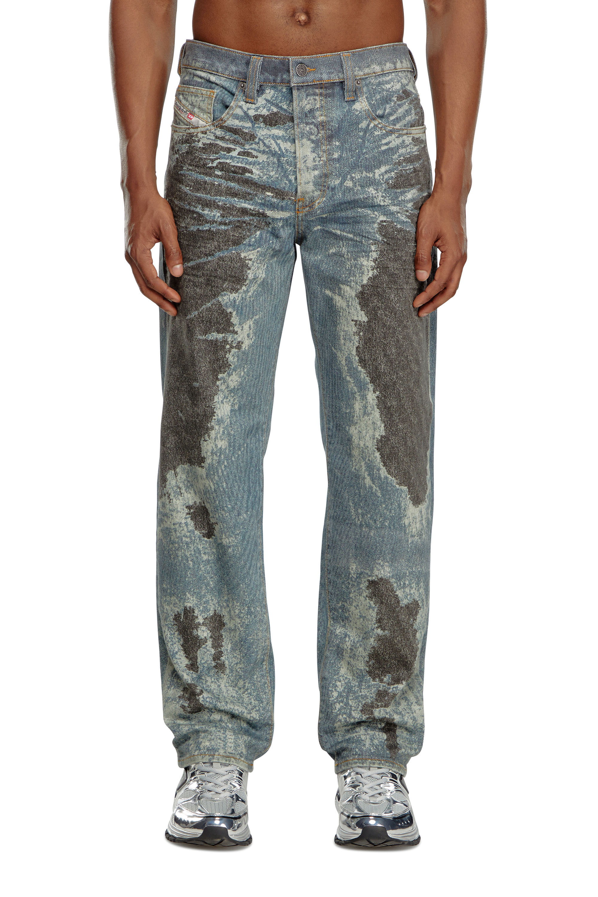 Diesel - Male's Regular Jeans 2024 D-Macs 0PGAV, Medium Blue - 1