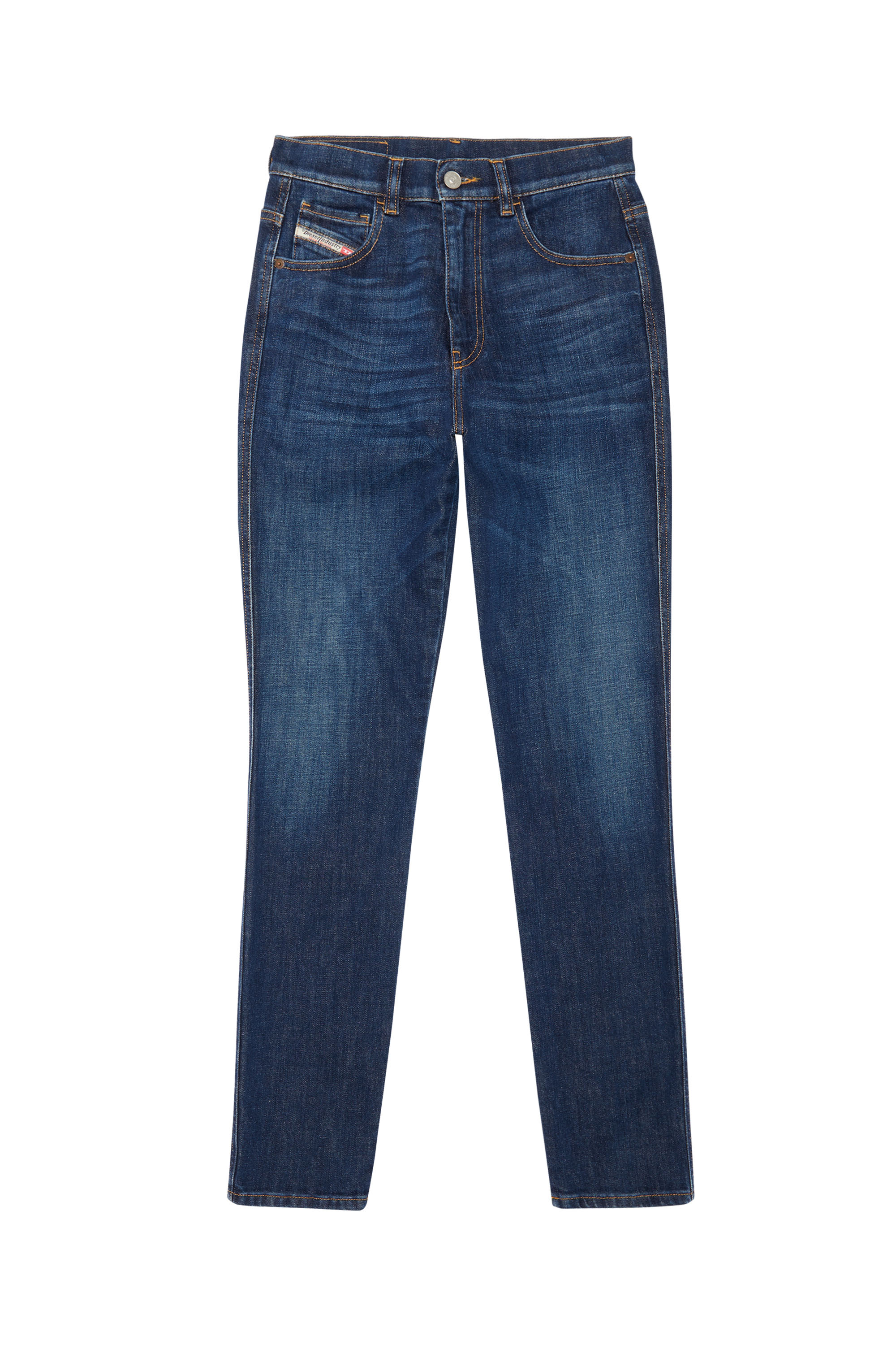 Women Dark blue Straight Mom Jeans: 1994 09B90 | Diesel Library