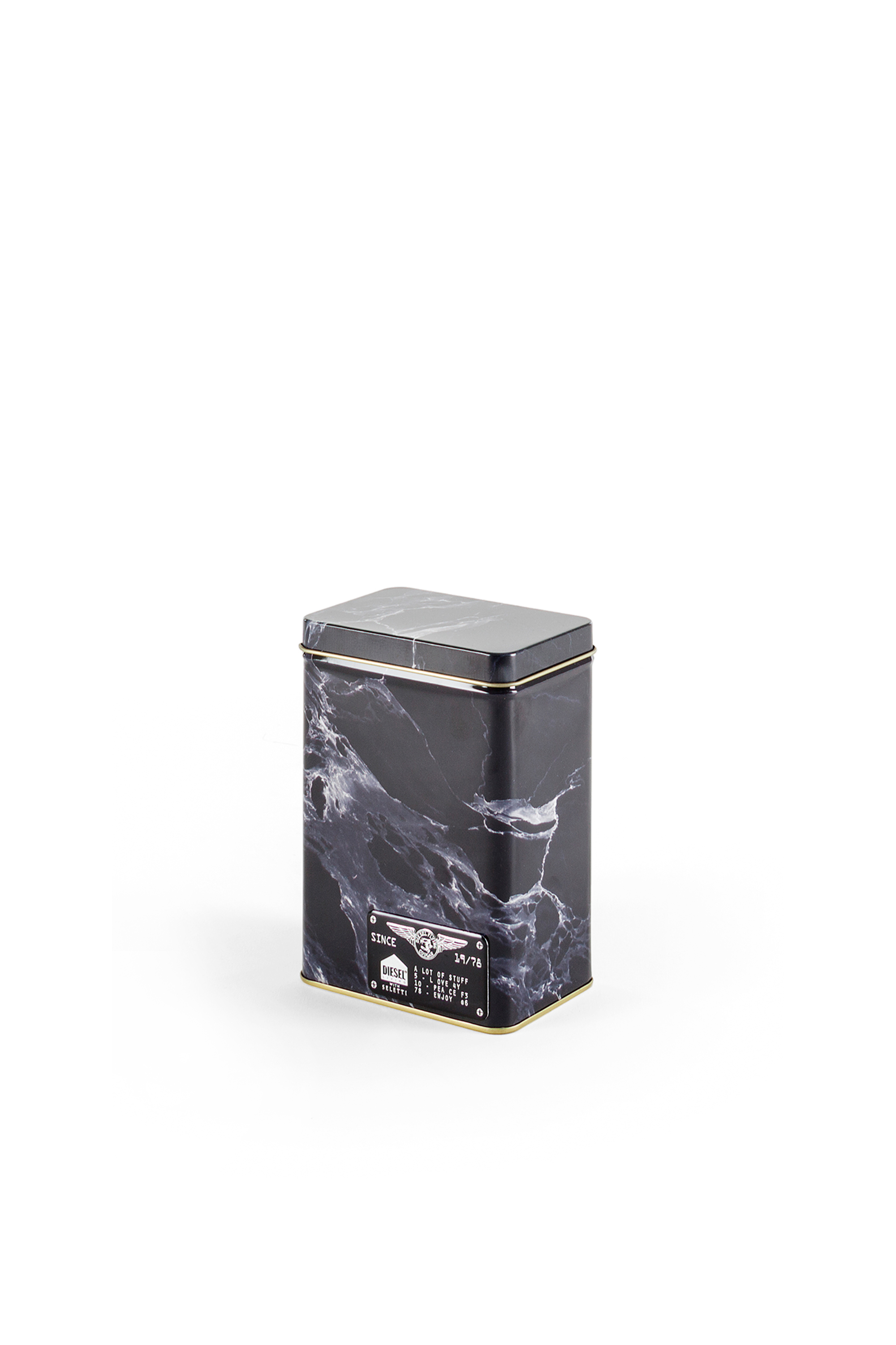 Diesel - 11100 SURVIVAL, Unisex's Black metal box with lid in Black/Grey - 2
