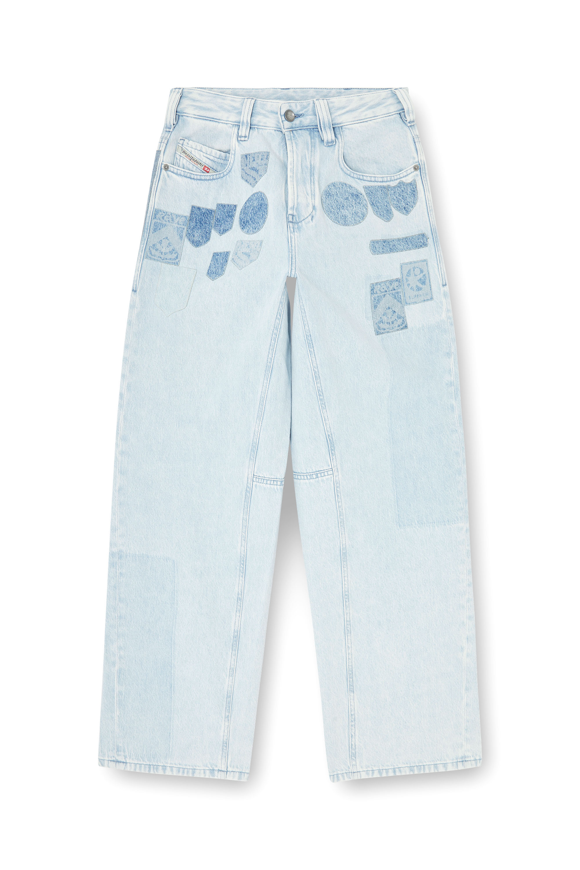 Diesel - Relaxed Jeans 1997 D-Enim-M 0IFBQ Unisex, Azul Claro - 3