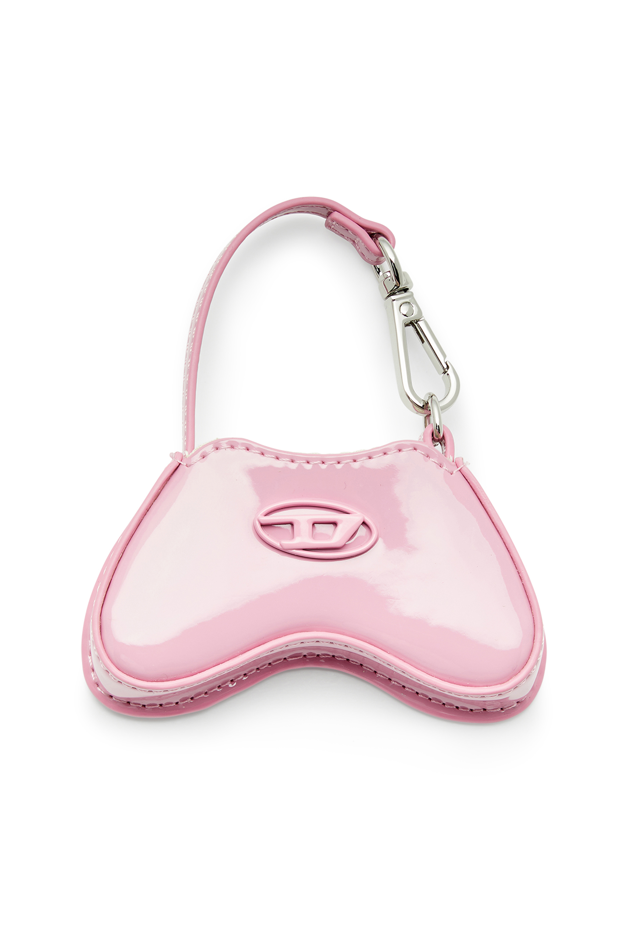 Diesel - PLAY CHARMS, Encanto de bolso brillante con espejo Mujer in Rosa - 1