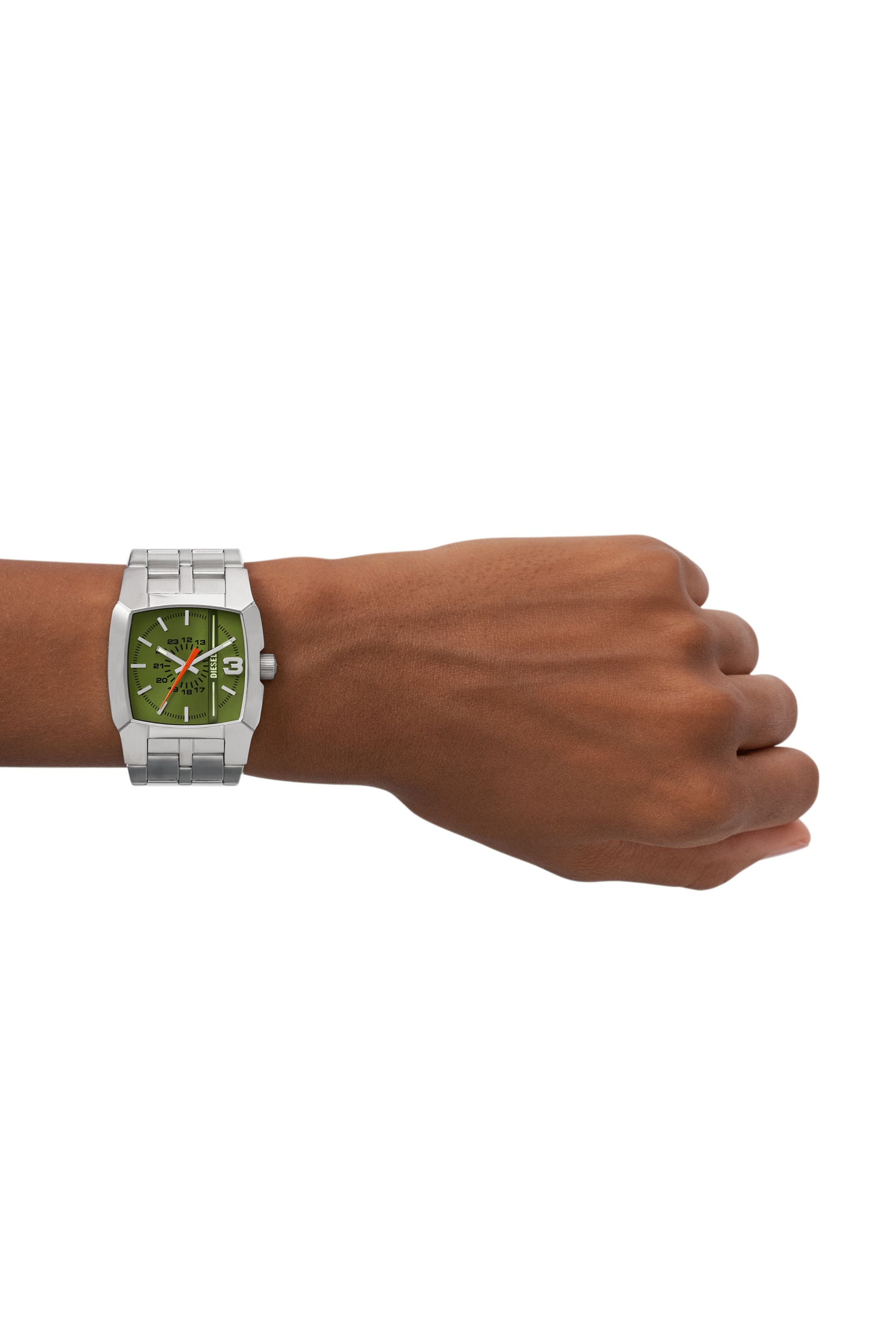 DZ2150: Cliffhanger Stainless Steel Watch | Diesel