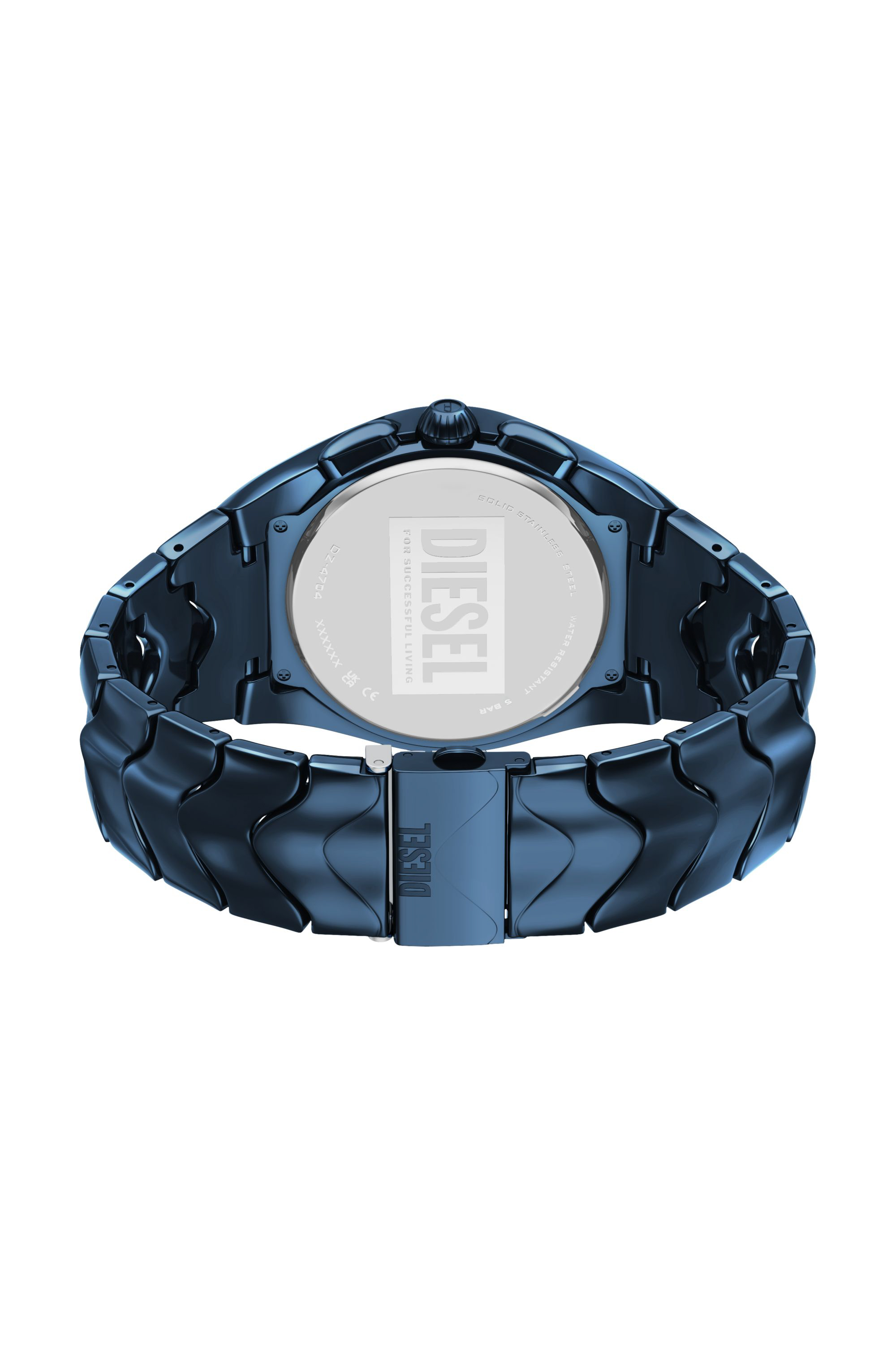 Diesel - DZ4704 WATCH, Reloj Mercurial de acero inoxidable azul Hombre in Multicolor - 5