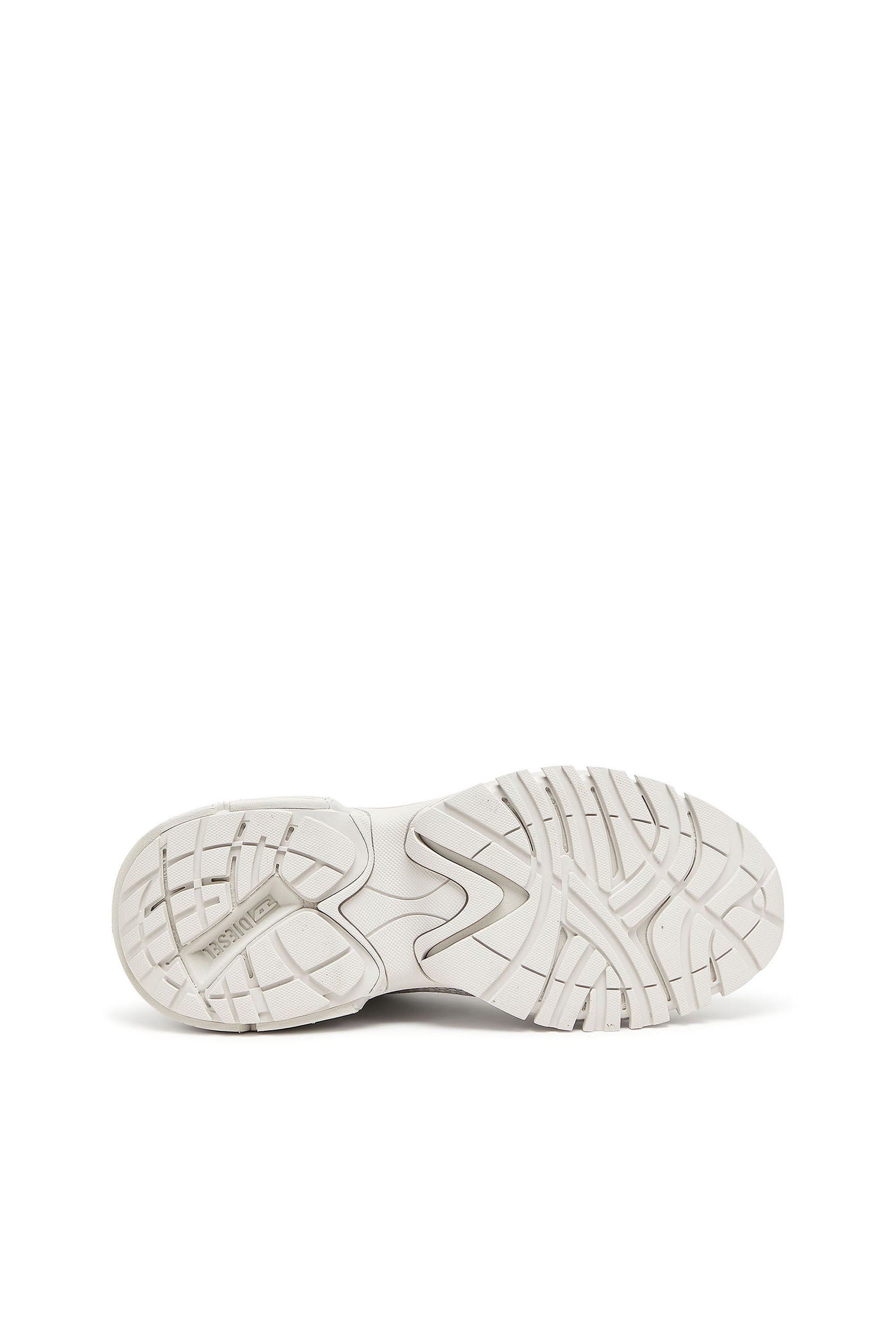 Diesel - S-PRO-V-DENSE LOW W, Female's S-Pro-V-Dense - Mesh sneakers with crystals in White - 4