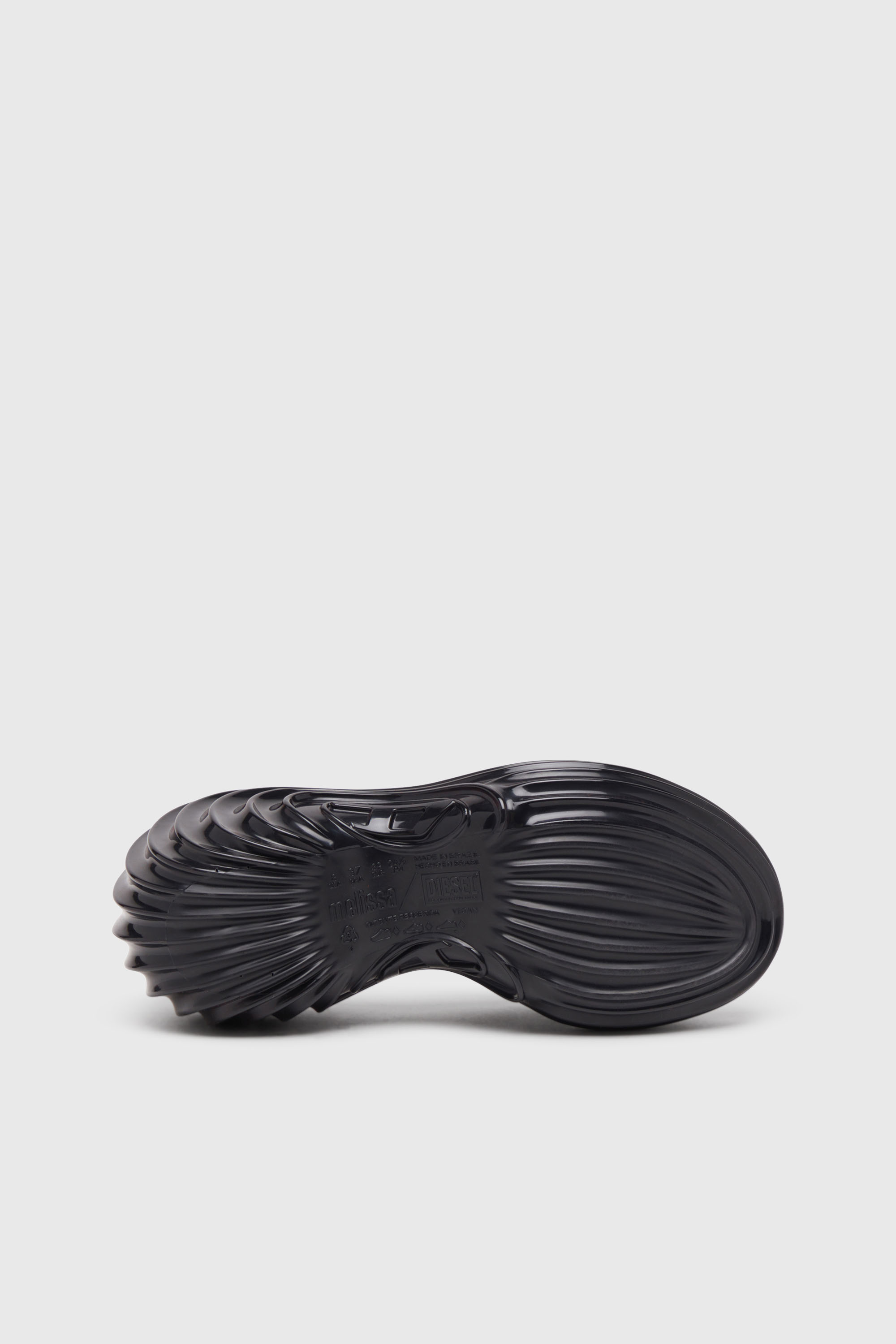 Diesel - MELISSA QUANTUM PLATFORM, Zueco de plataforma en Melflex&reg; Mujer in Negro - 5