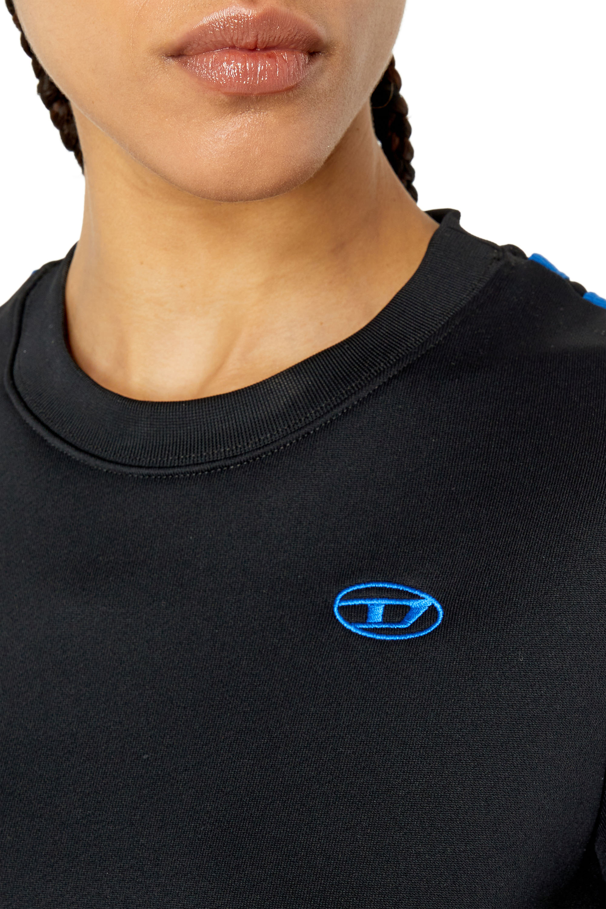 F-CROSSY Woman: Sweatshirt with back opening | Diesel