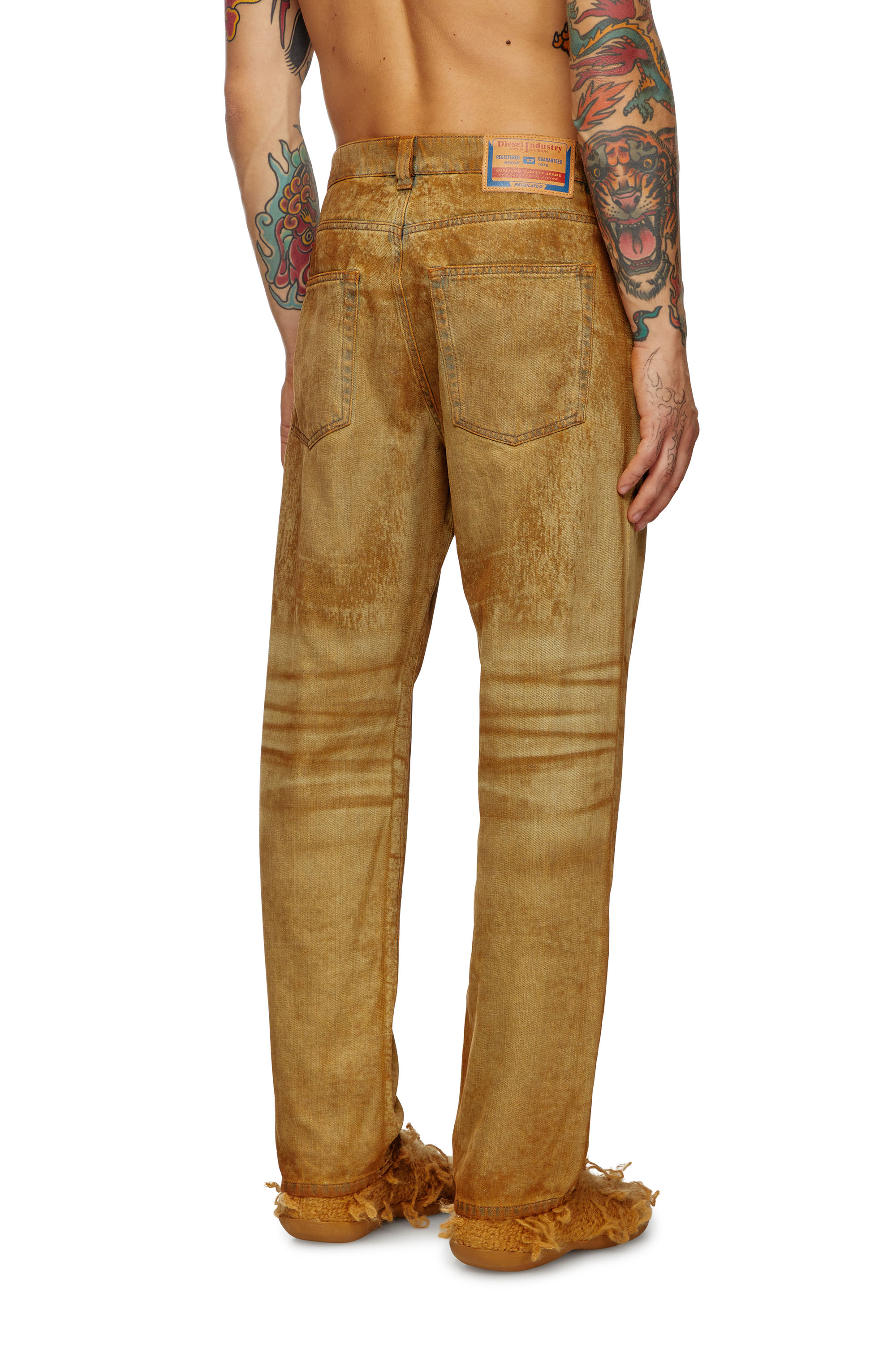 Men's Regular Jeans | Light Brown | Diesel 2024 D-Macs