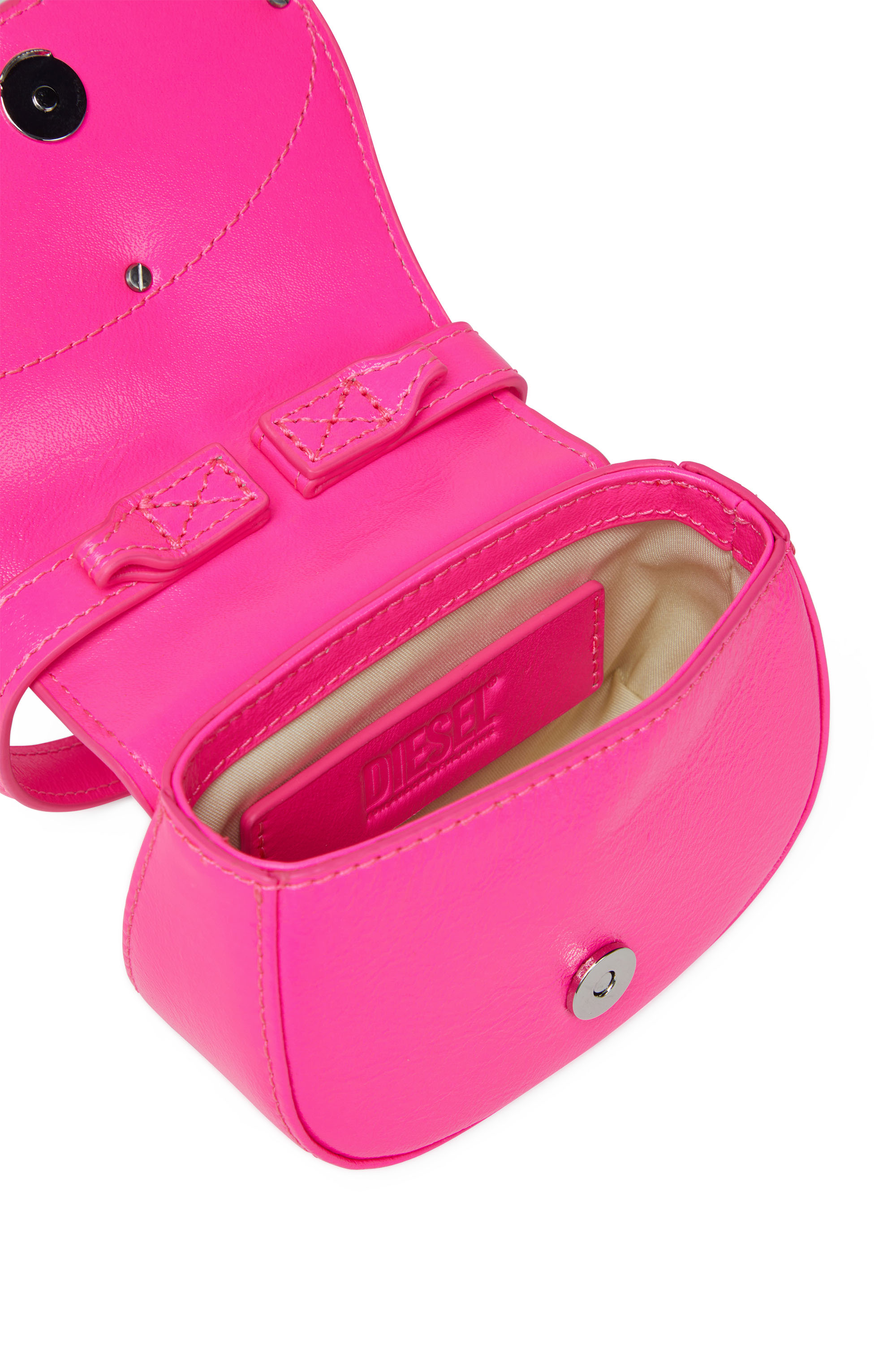※みーちゃん※  DIESEL ROSA ミニバッグ 1DR XS Woman: Mini bag in neon leather | Diesel