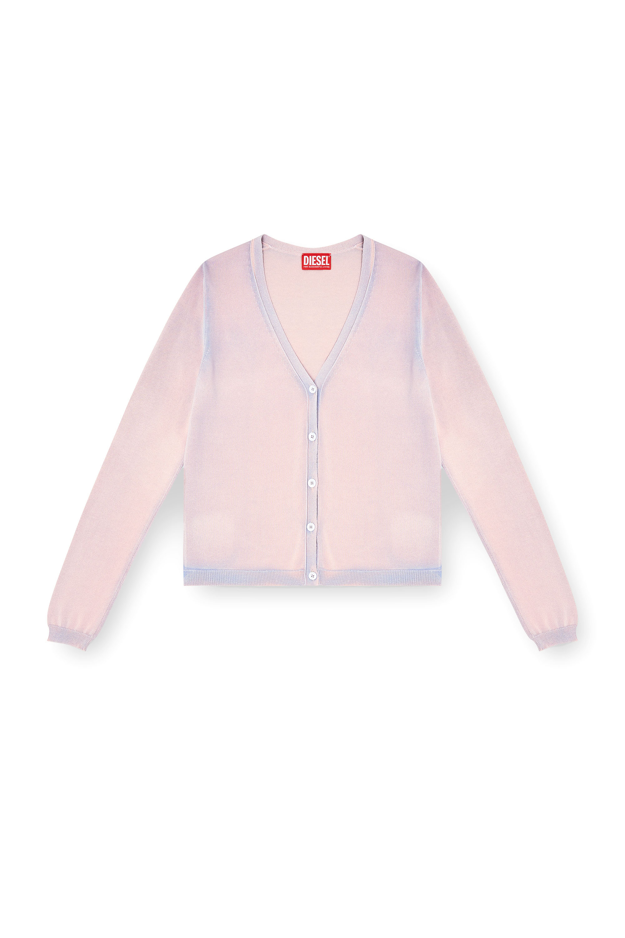 Diesel - M-VITTA, Female's Dégradé cardigan in Pink - 2
