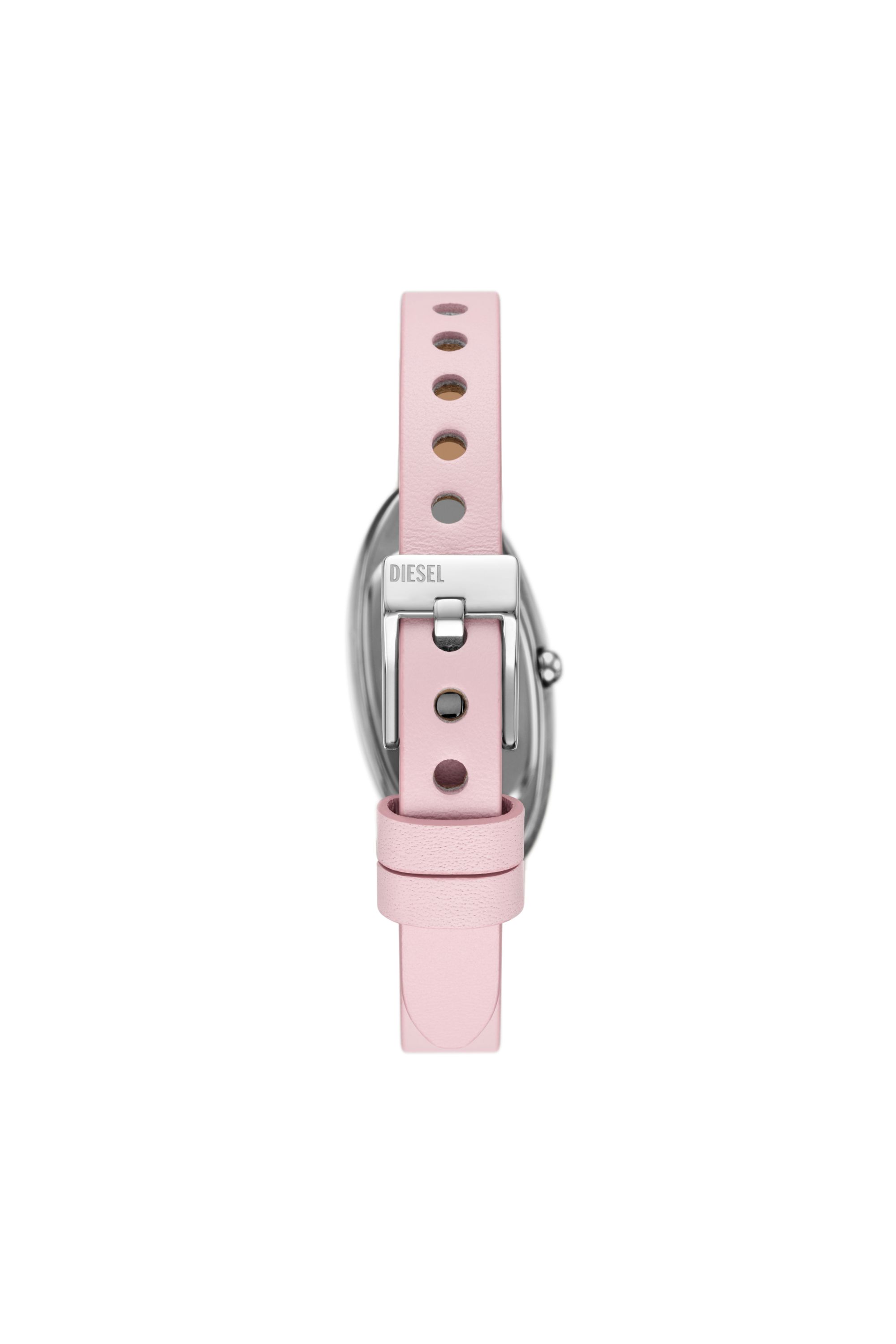 Diesel - DZ5621 WATCH, Montre D-Era en cuir à deux aiguilles Femme in Rose - 2