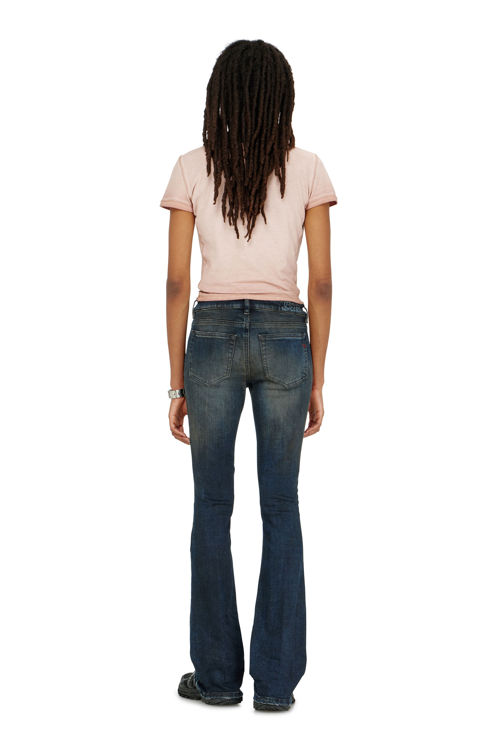 Diesel - Woman's Bootcut Jeans 1969 D-Ebbey 09P69, Dark Blue - 4