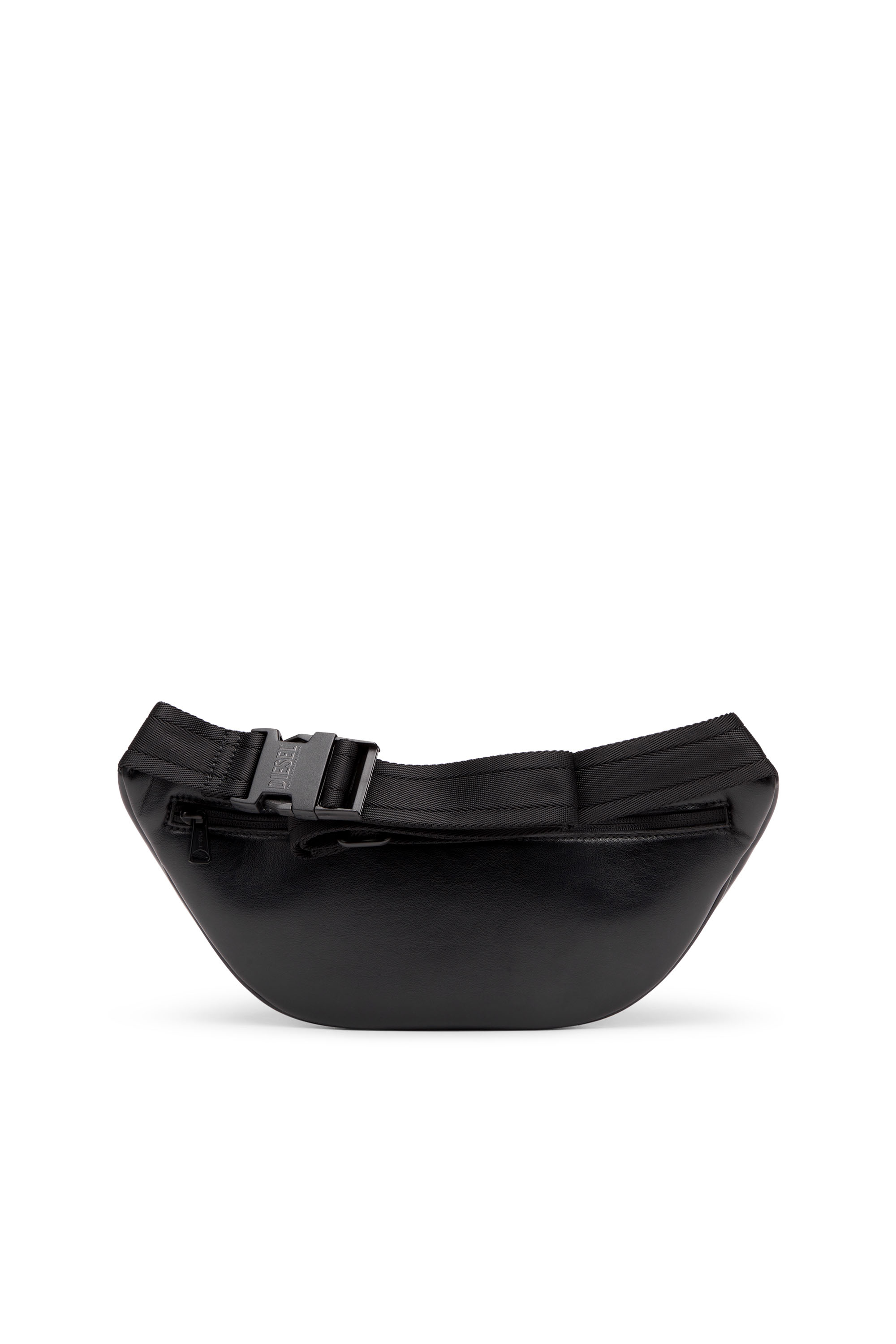 Diesel - HOLI-D BELT BAG M, Holi-D-Sac banane en PU et néoprène Homme in Noir - 3