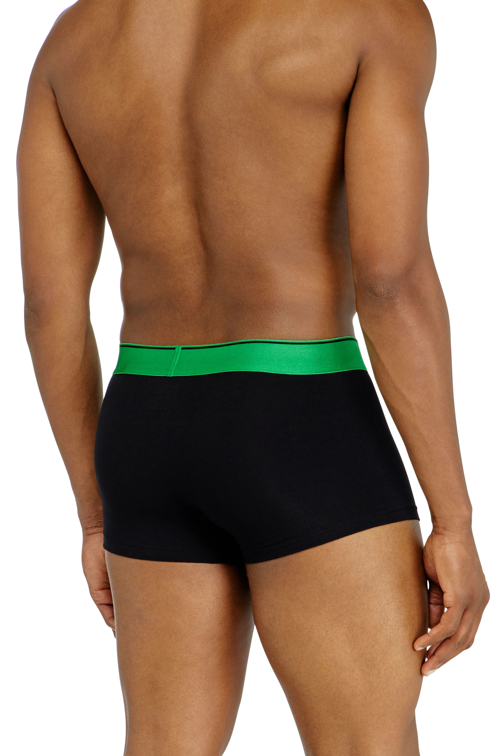 Diesel - DAMIEN-GFT-3PACK, Male's Three-pack boxer briefs with metallic waistband in Black - 3
