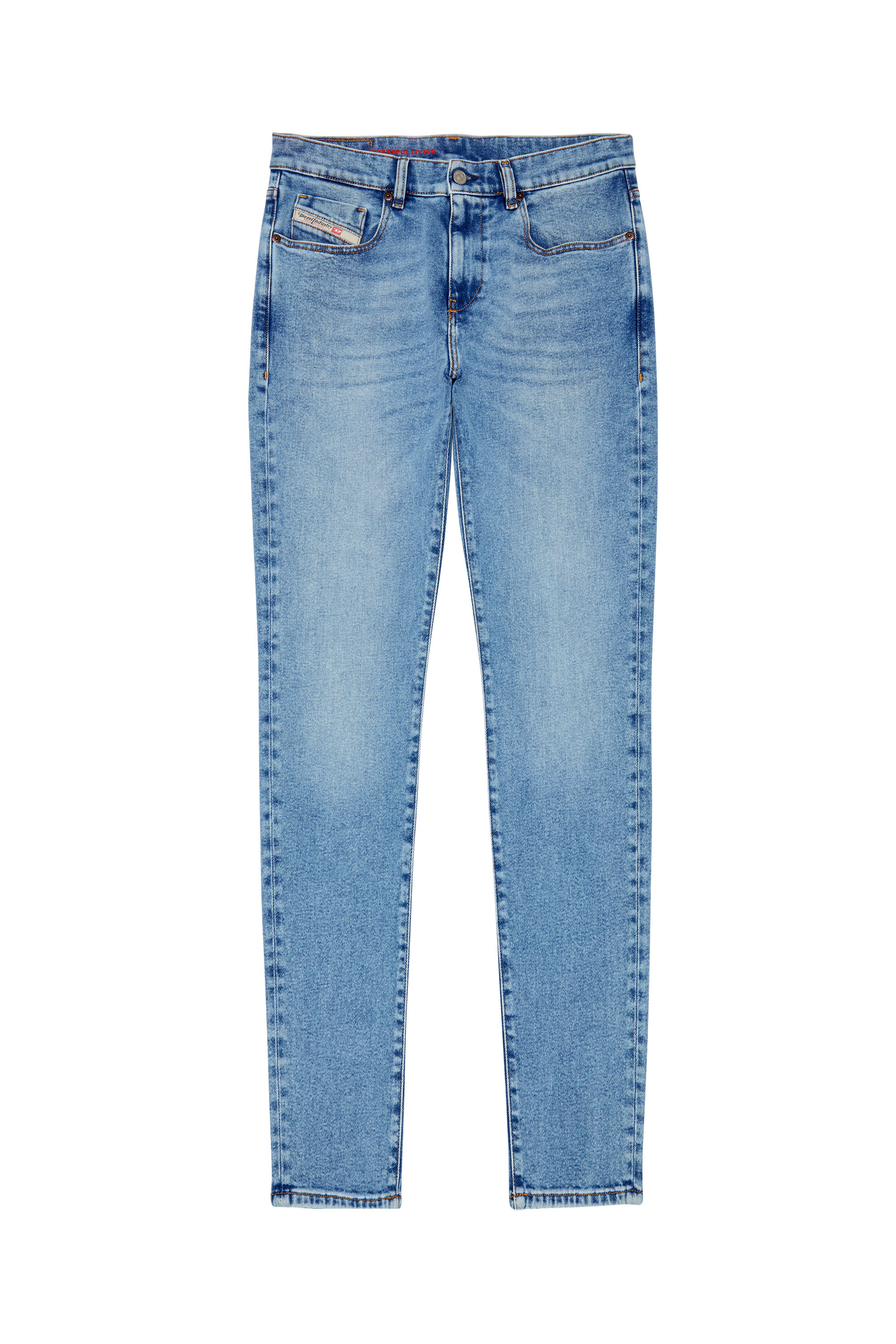 Diesel - Man's Slim Jeans 2019 D-Strukt 09B92, Light Blue - 2