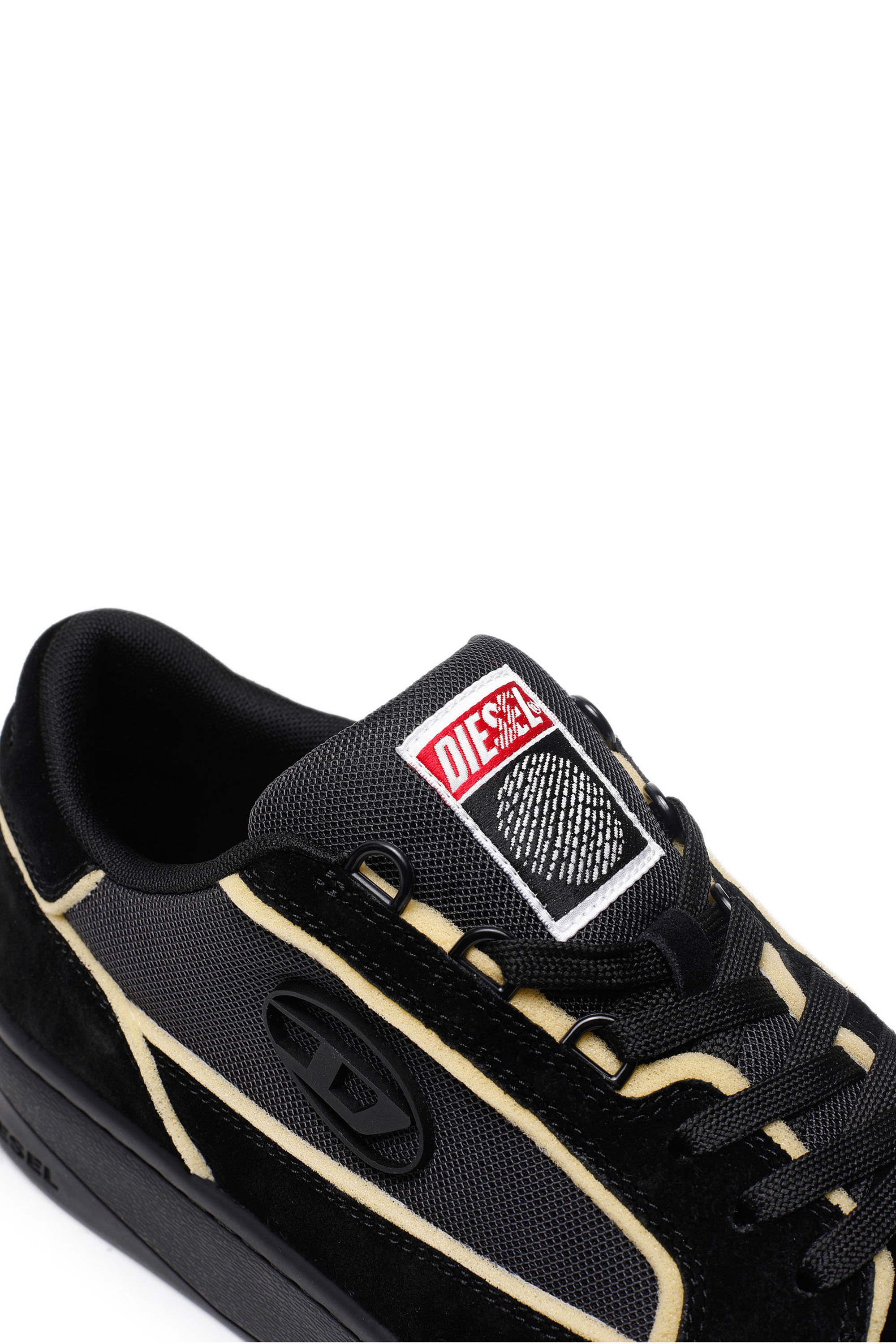 S-SINNA LOW X Unisex: Mesh and suede sneakers with foam trims | Diesel