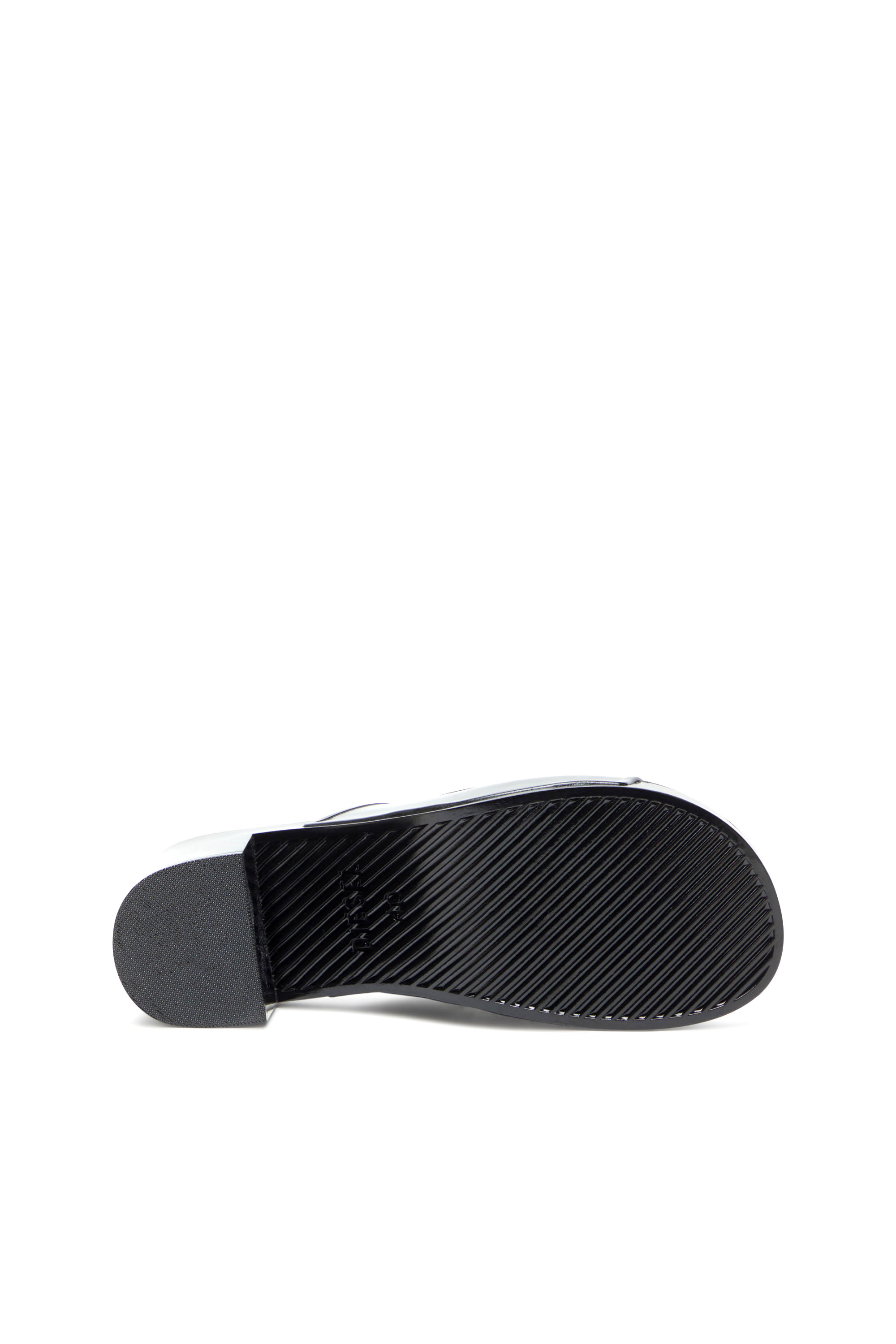 SA-BONNIE, Black Diesel - SA-BONNIE, Female's Sa-Bonnie-Heeled rubber slides with cut-out logo in Black - 5