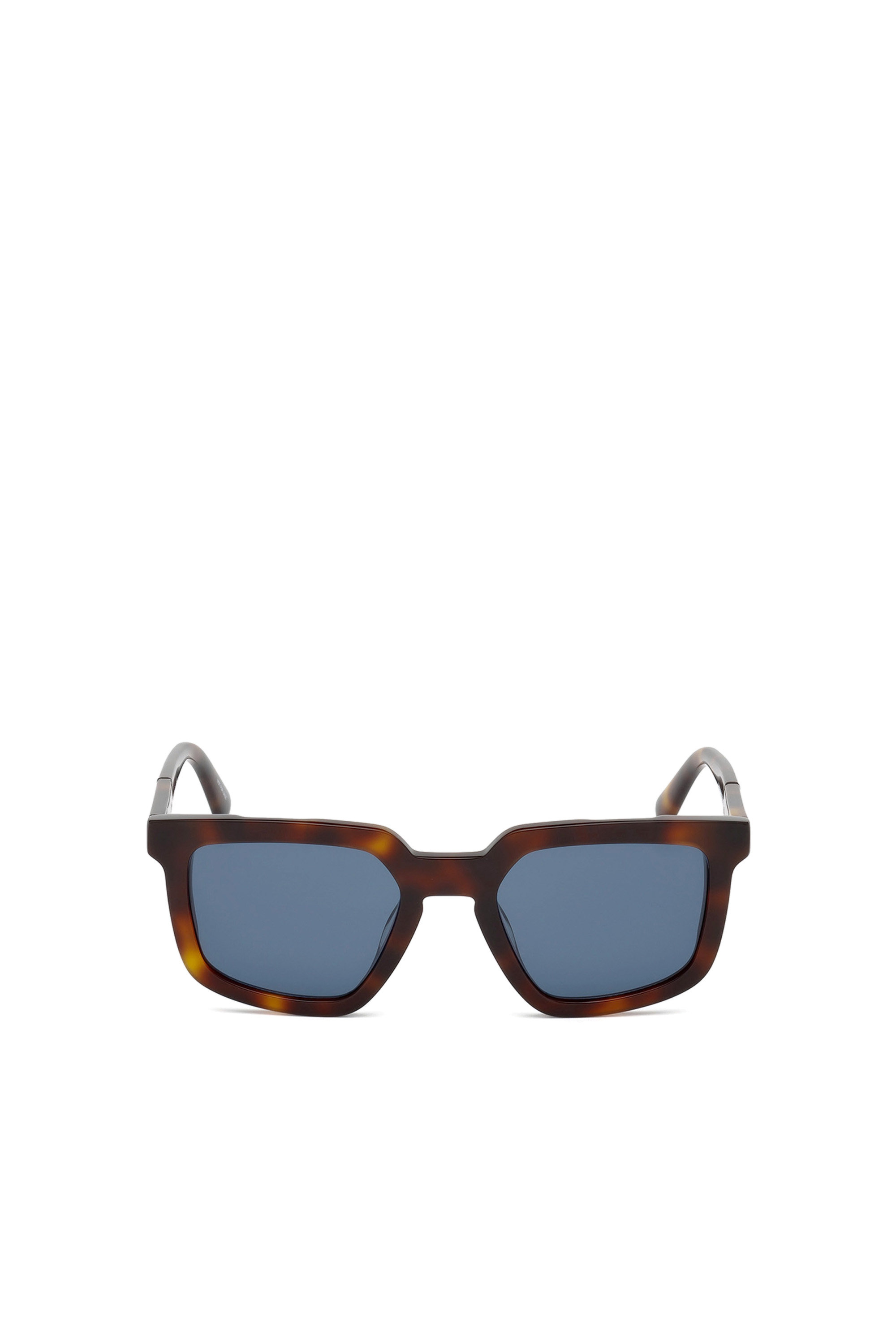 Diesel - DL0271, Man's Masculine square shape eyewear in Brown - 1