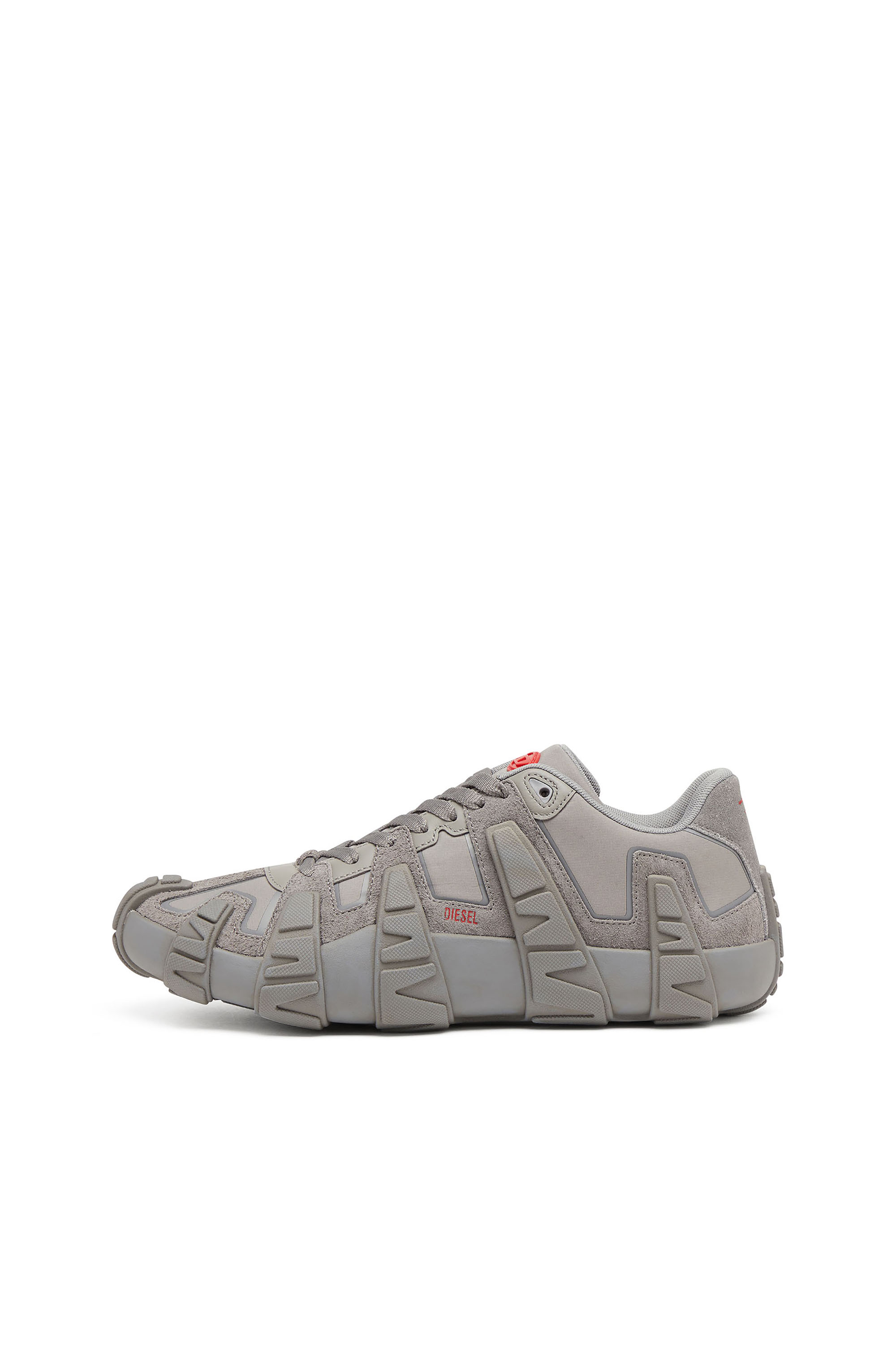 Diesel - S-D-GRIFFE LOW, S-D-Griffe - Baskets en nylon Homme in Gris - 2
