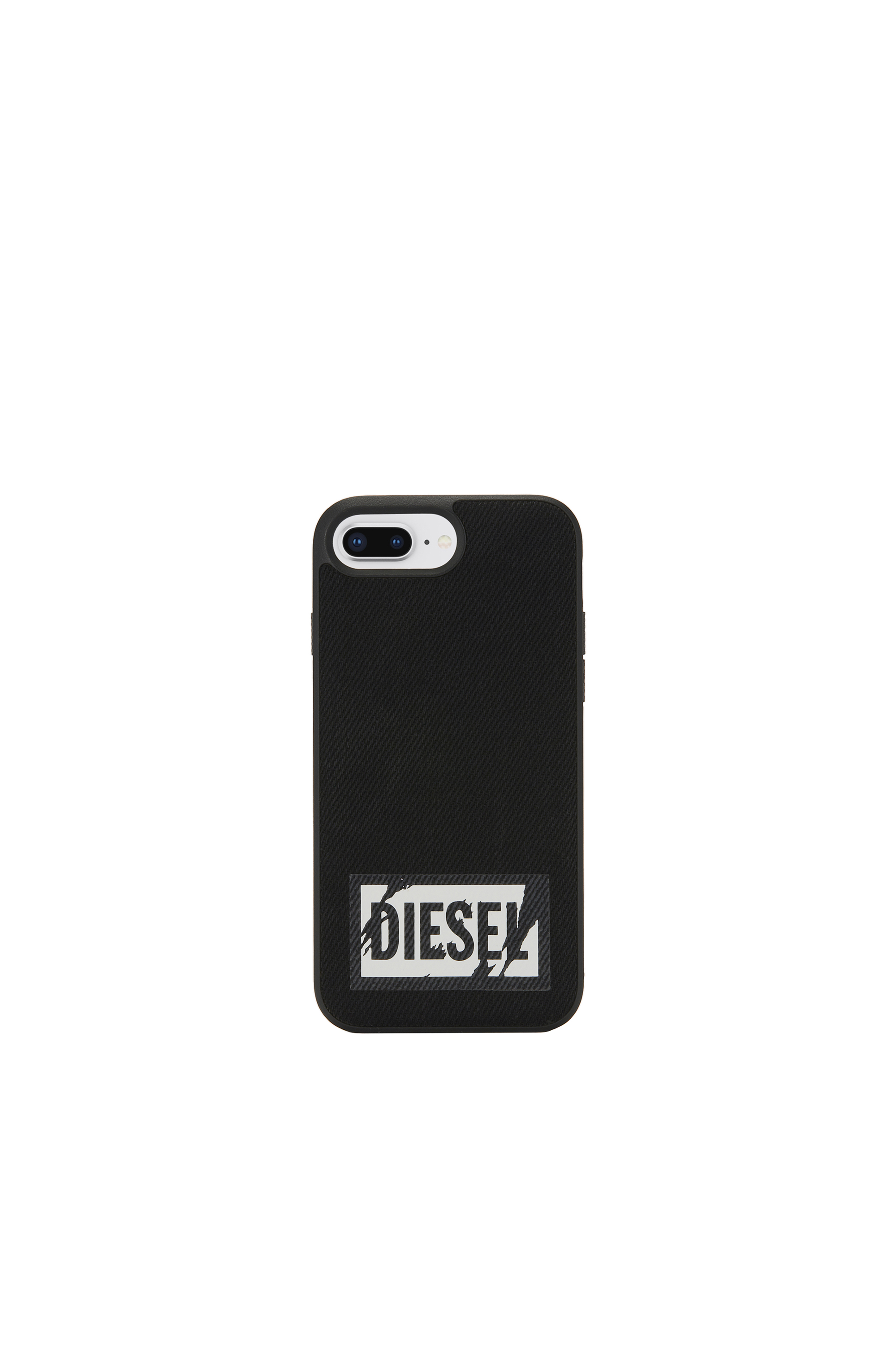 Diesel - BLACK DENIM IPHONE 8 PLUS/7 PLUS/6S PLUS/6 PLUS CASE, Funda negra para iPhone 8 Plus/7 Plus/6s Plus/6 Plus Unisex in Negro - 2