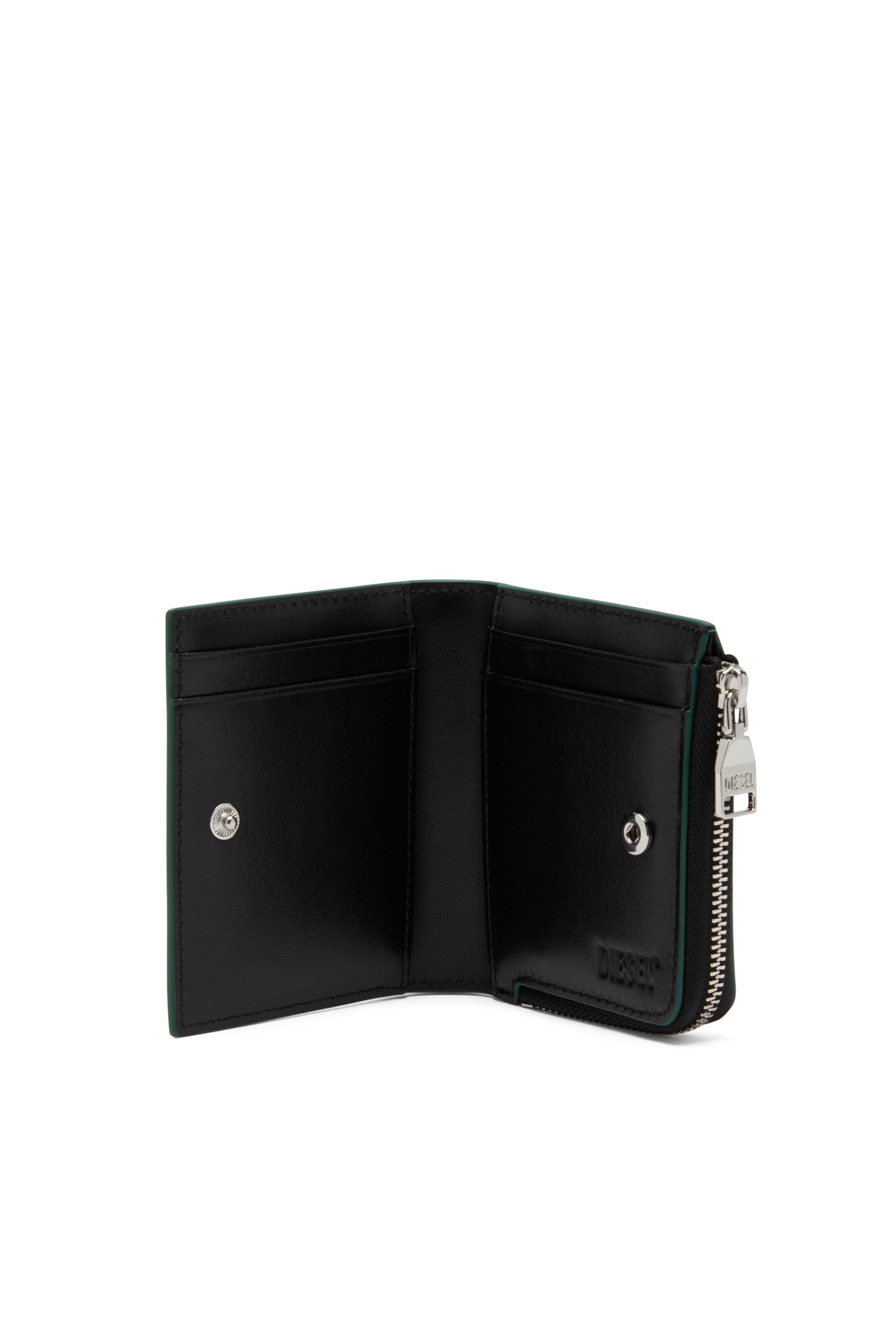 Women's Iridescent bi-fold card holder | Multicolor | Diesel