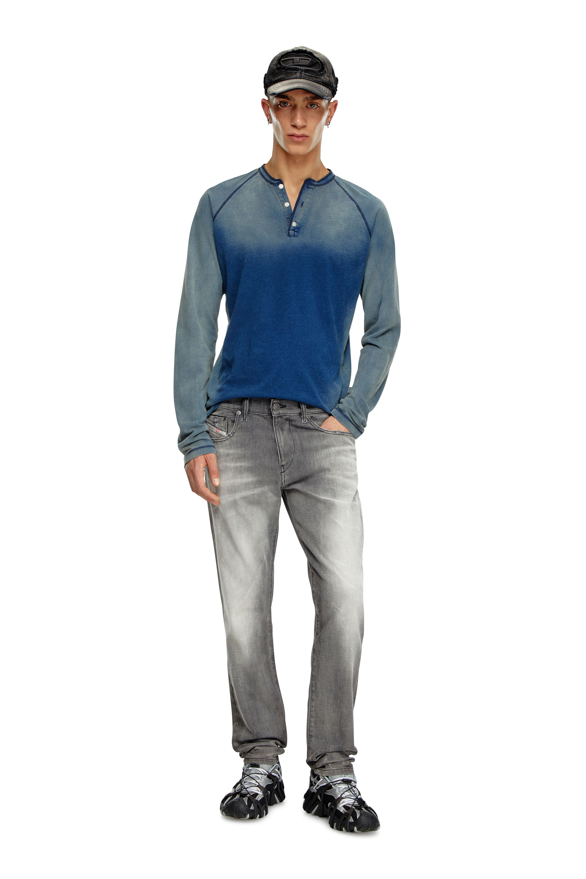 Diesel - Male's Slim Jeans 2019 D-Strukt 09J58, Dark Grey - 2