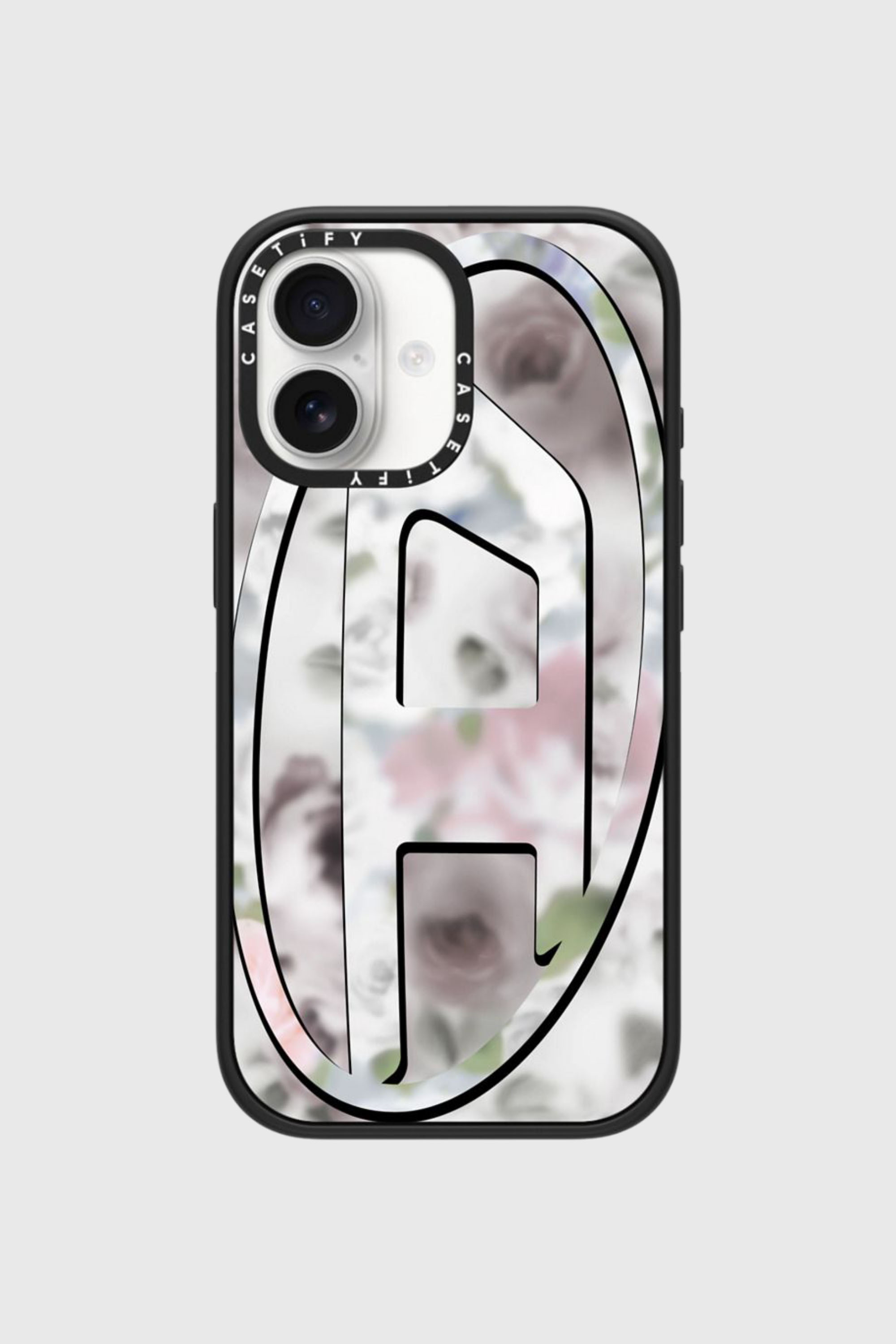 Diesel - 60554 MOULDED CASE, Unisex's Oval D impact case for iPhone 17 in Black - 1