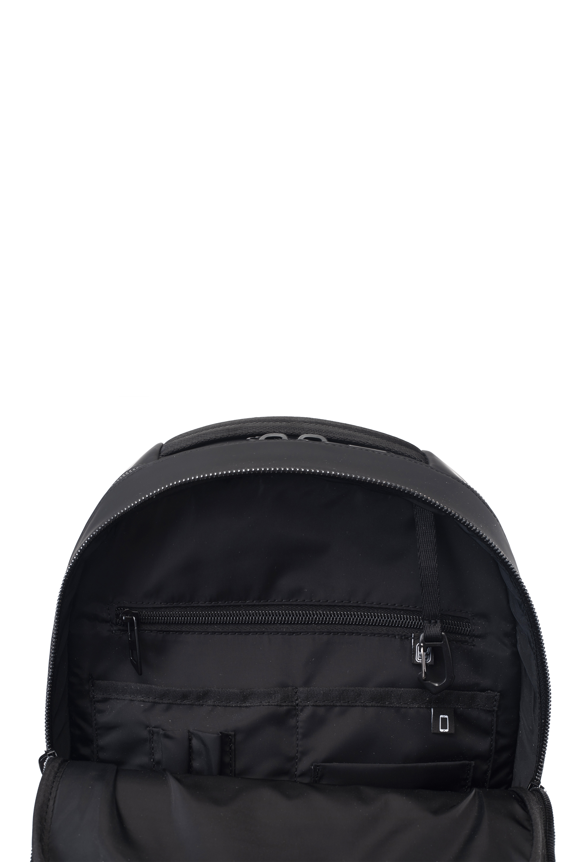Diesel - DIESEL ALUMINUM BACKPACK DSB003, Sac &agrave; dos d'affaires fonctionnel Mixte in Noir - 6