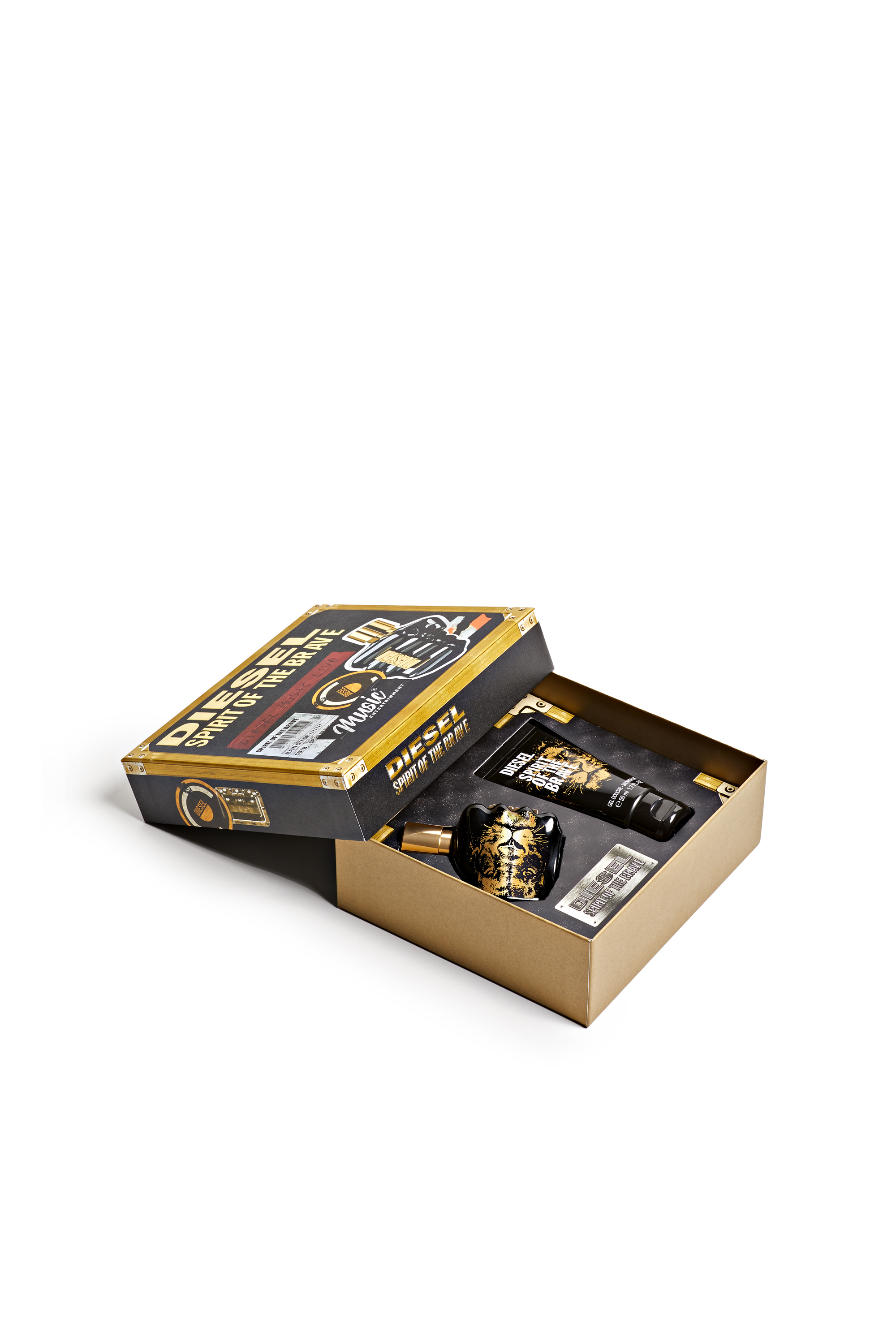 Diesel - SPIRIT OF THE BRAVE 35 ML GIFT SET FRAGRANCE, Coffret Spirit Of The Brave Homme in Noir - 3