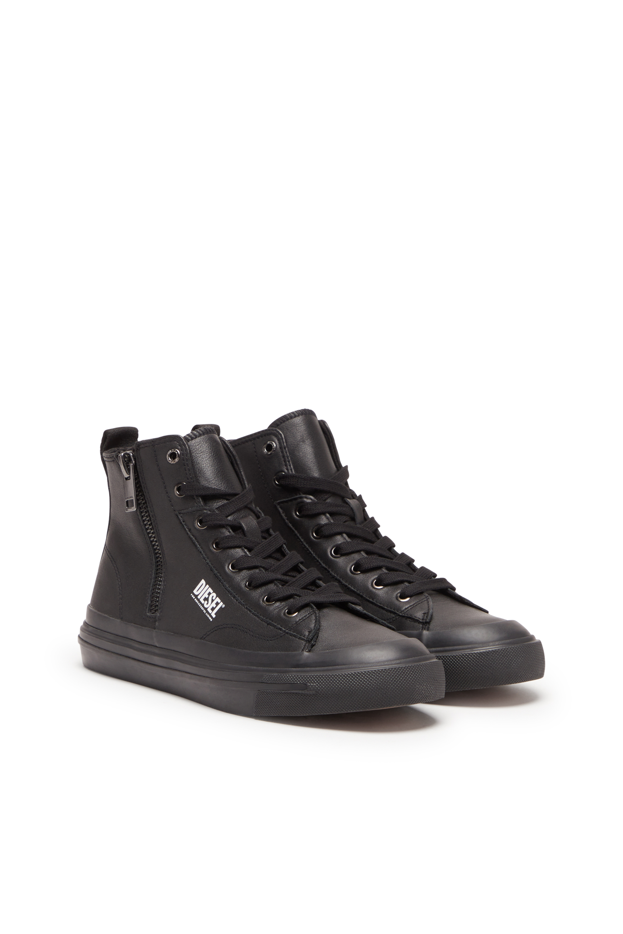 トップス niceness dave 23ss sizeS Men's S-Athos Dv Mid - High-top sneakers with side zip