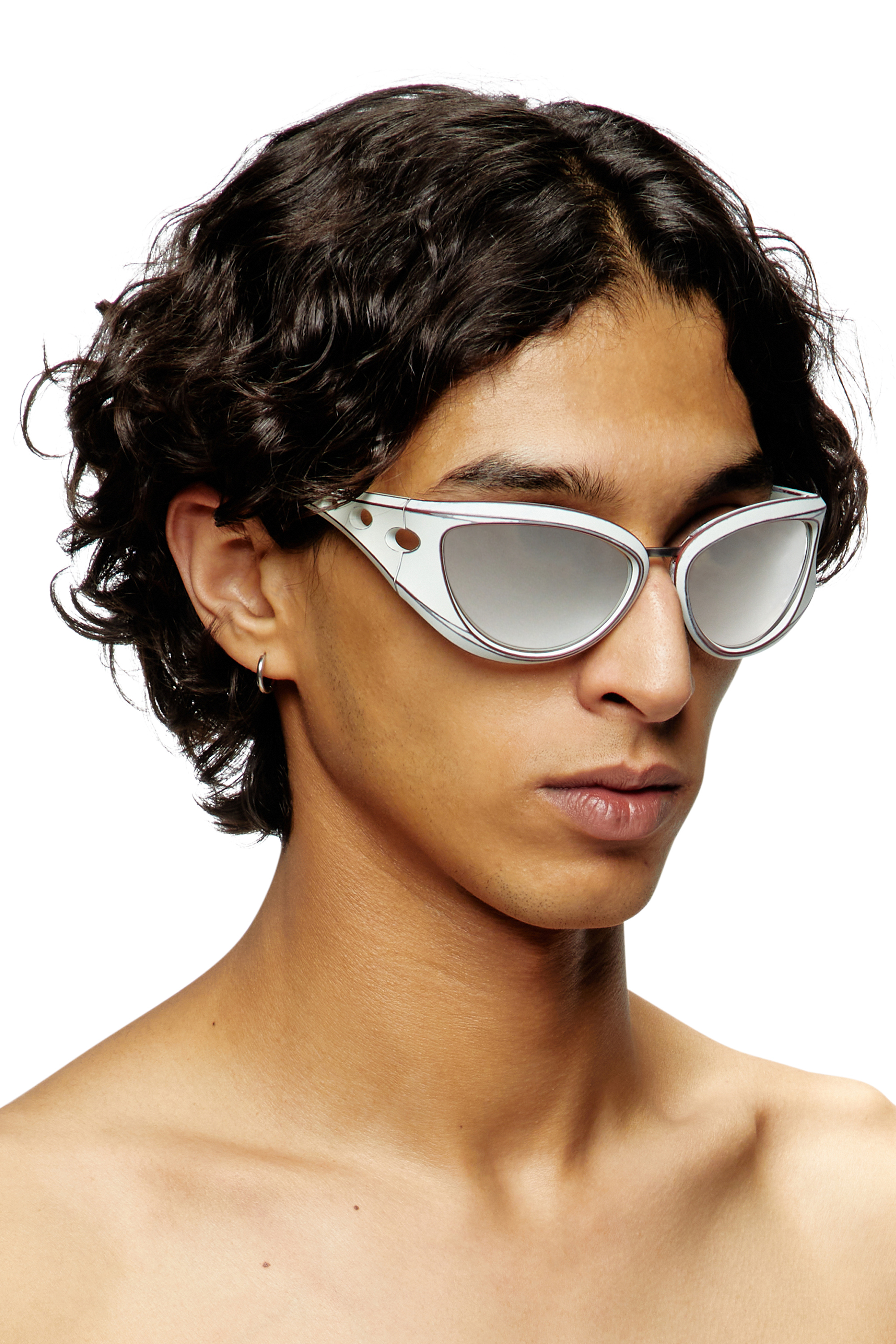 Diesel - 0DL3007U, Gafas de sol estilo cat-eye Unisex in Multicolor - 4