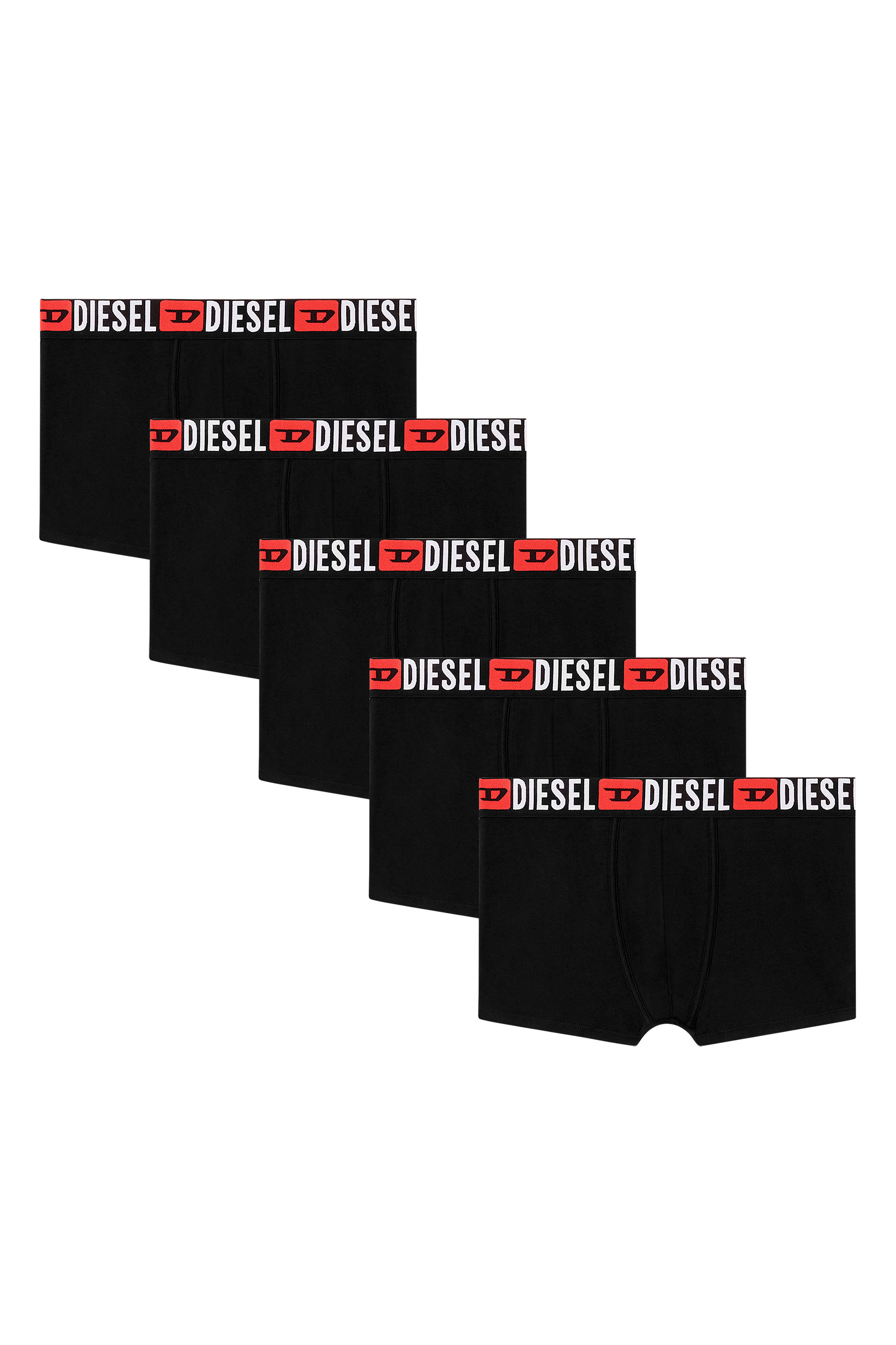 Diesel - UMBX-DAMIENFIVEPACK, Male's Five-pack of mix-colour boxer briefs in Black - 1