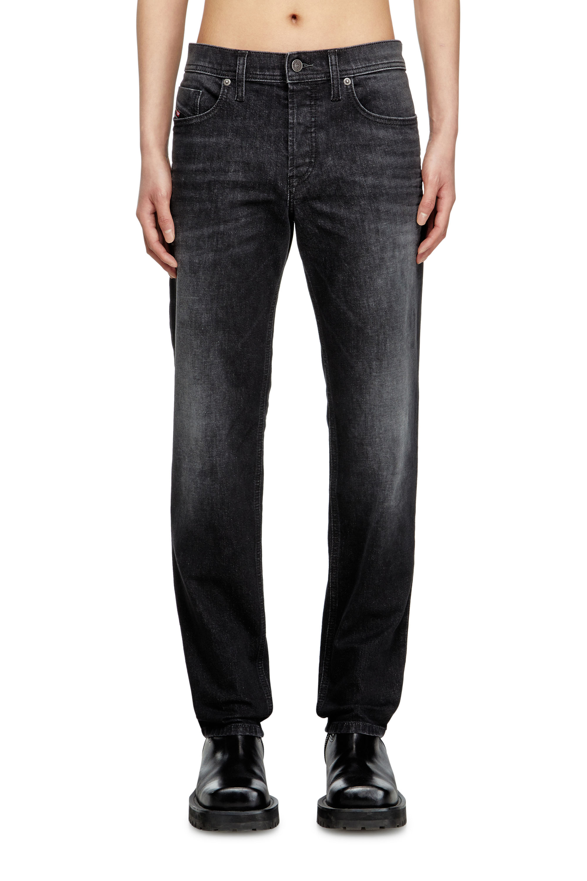 Diesel - Male's Regular Jeans 2023 D-Finitive 0DBDT, Black/Dark Grey - 1