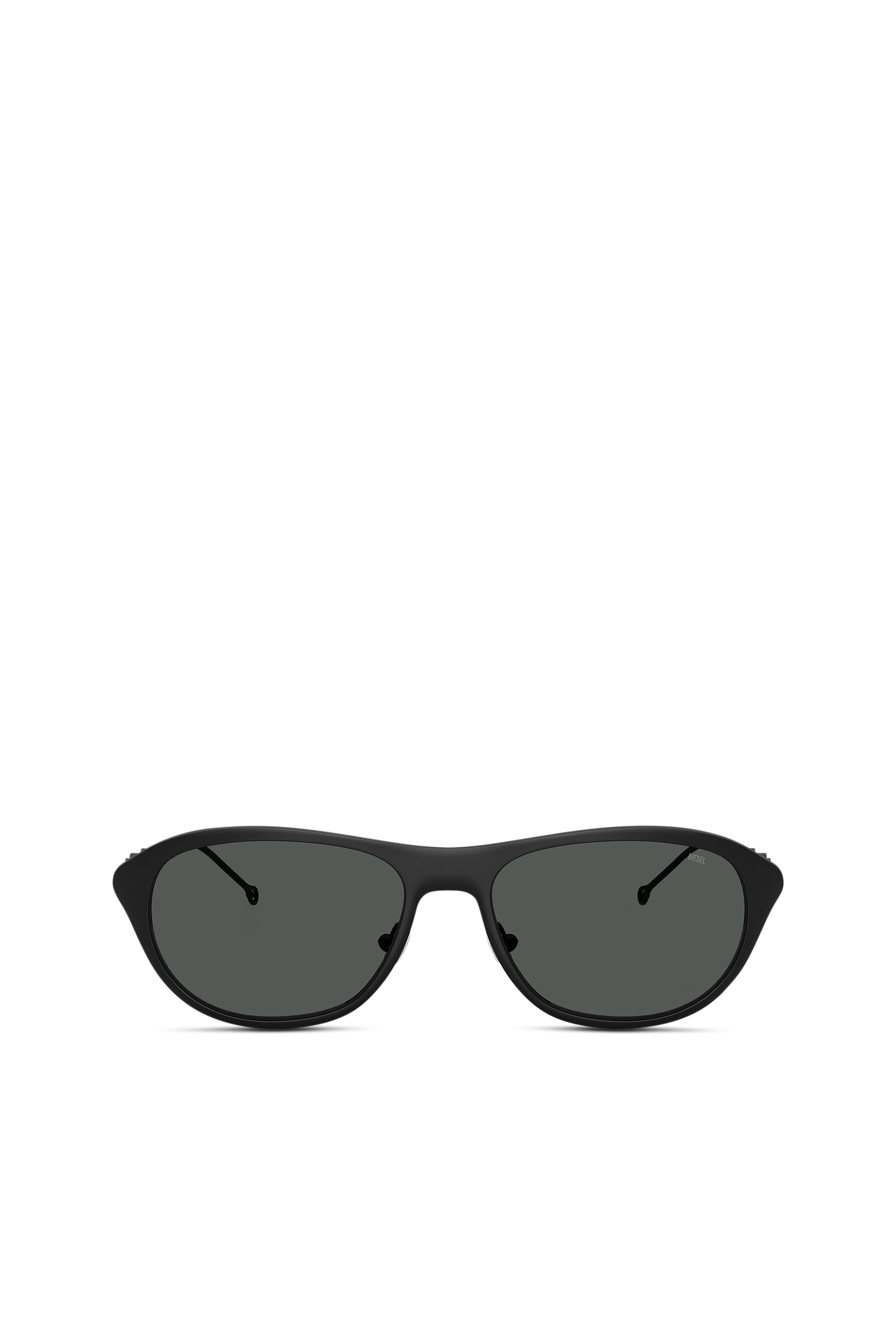 Diesel - 0DL1011, Unisex's Rectangle sunglasses in Black/Green - 1