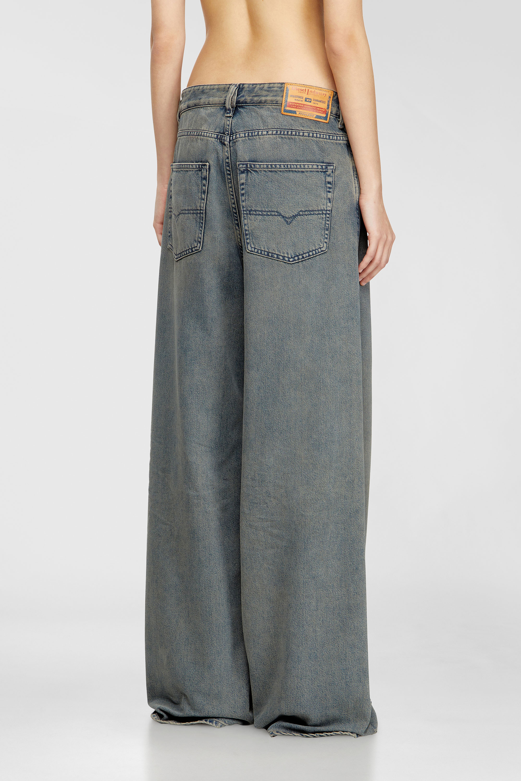 Women's Relaxed Jeans | Low Waist 1996 D-Sire | Medium blue