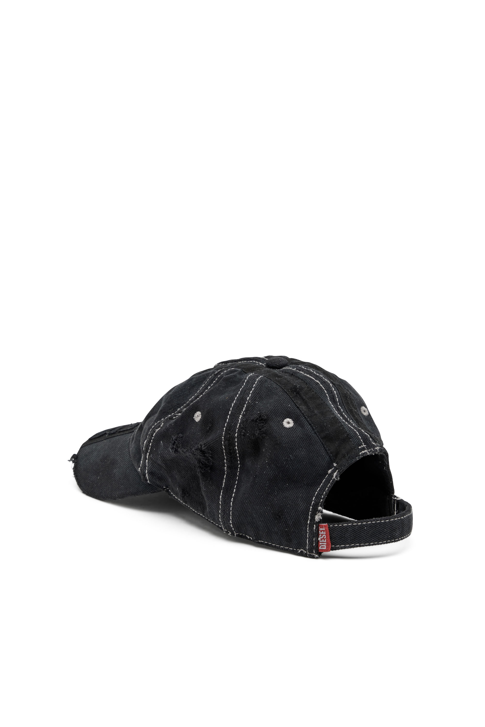 Diesel - C-GEIR, Gorra de b&eacute;isbol con parches Hombre in Negro - 2