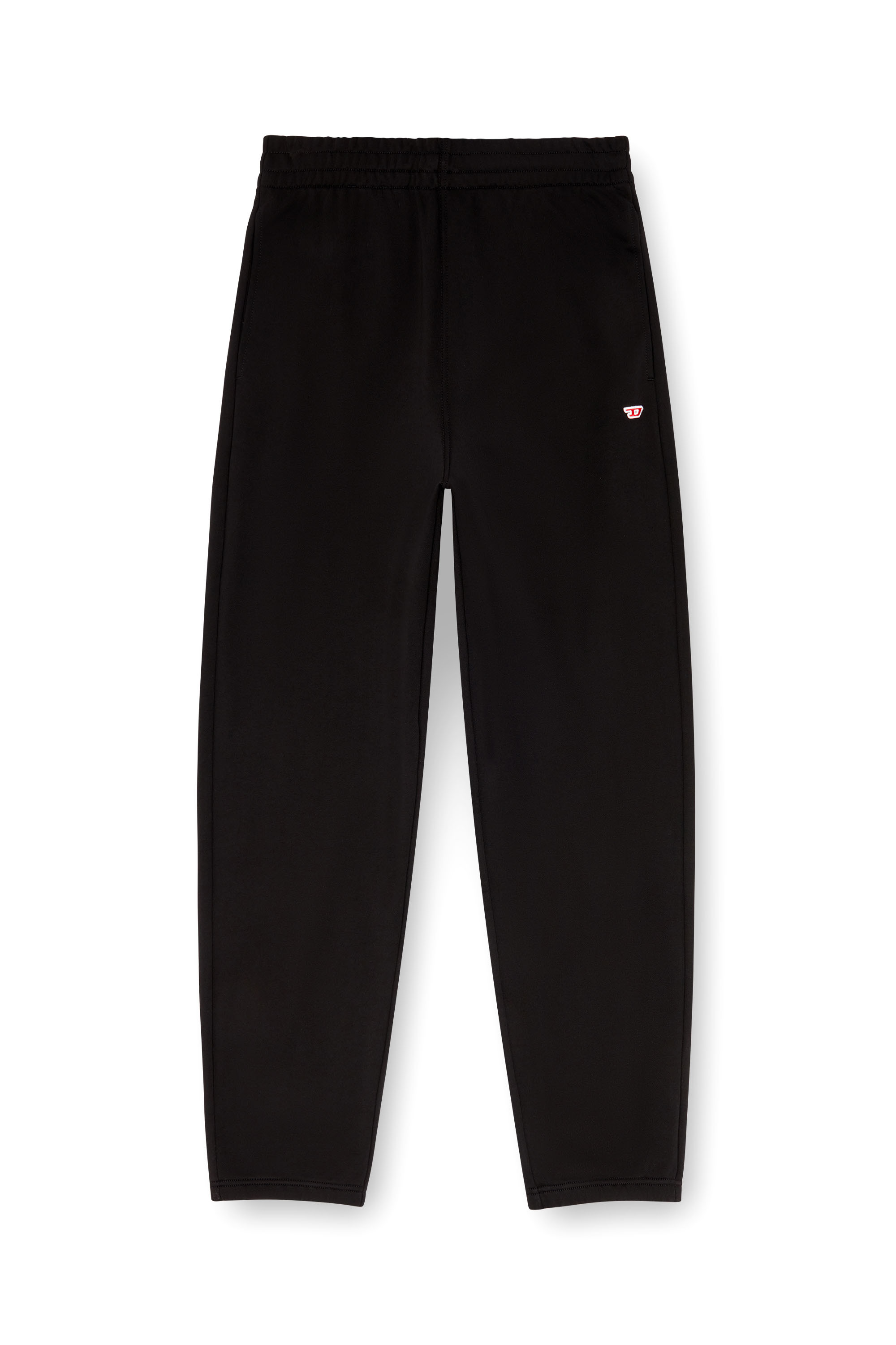Diesel - P-MARKY-D, Pantalon de survêtement avec empiècement D brodé Homme in Noir - 4