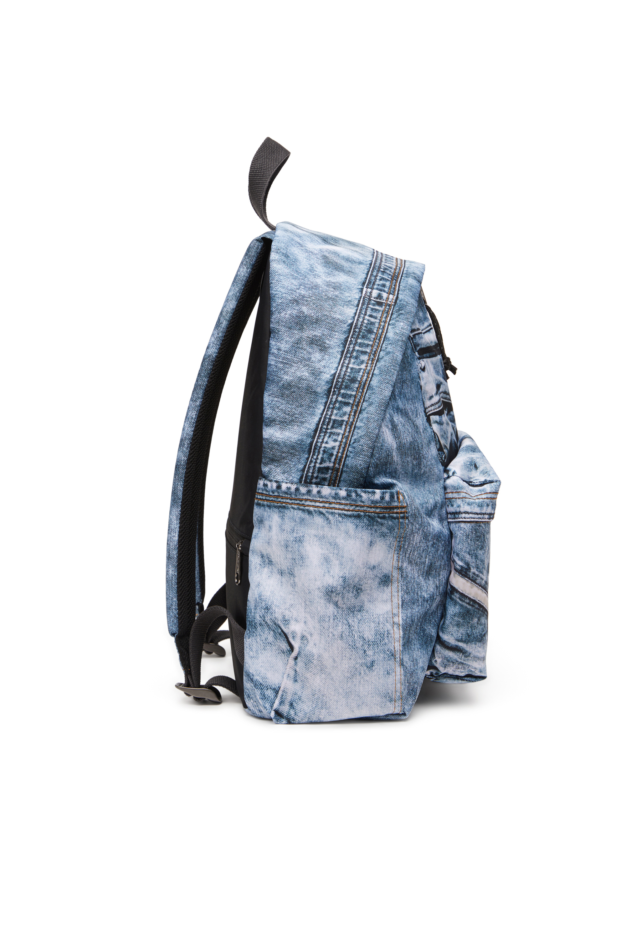 Women's Backpack in trompe l'oeil denim | Blue | Diesel