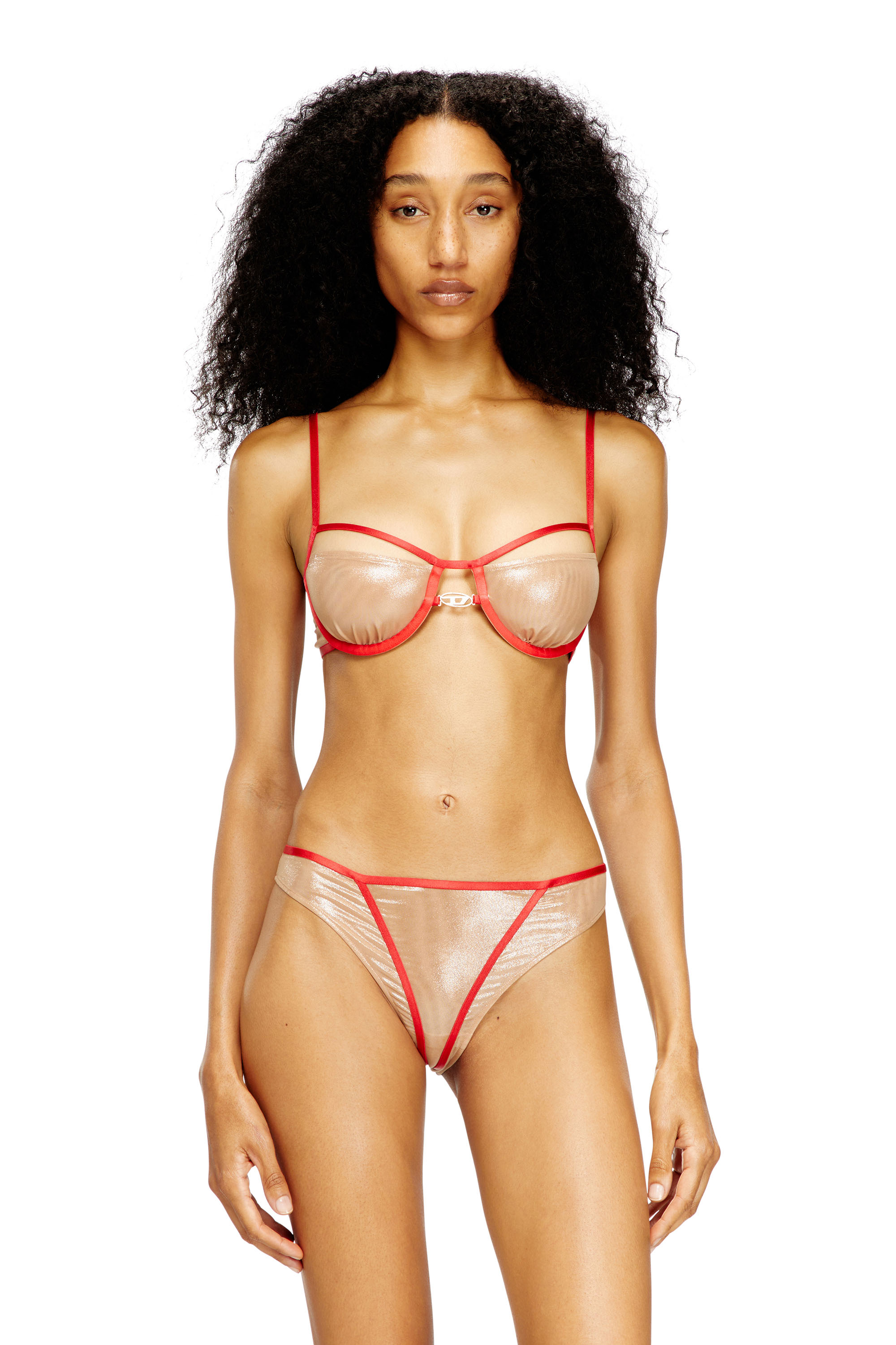 Diesel - CINDY-GFT, Sostén con aros y ribetes en contraste Mujer in ToBeDefined - 2