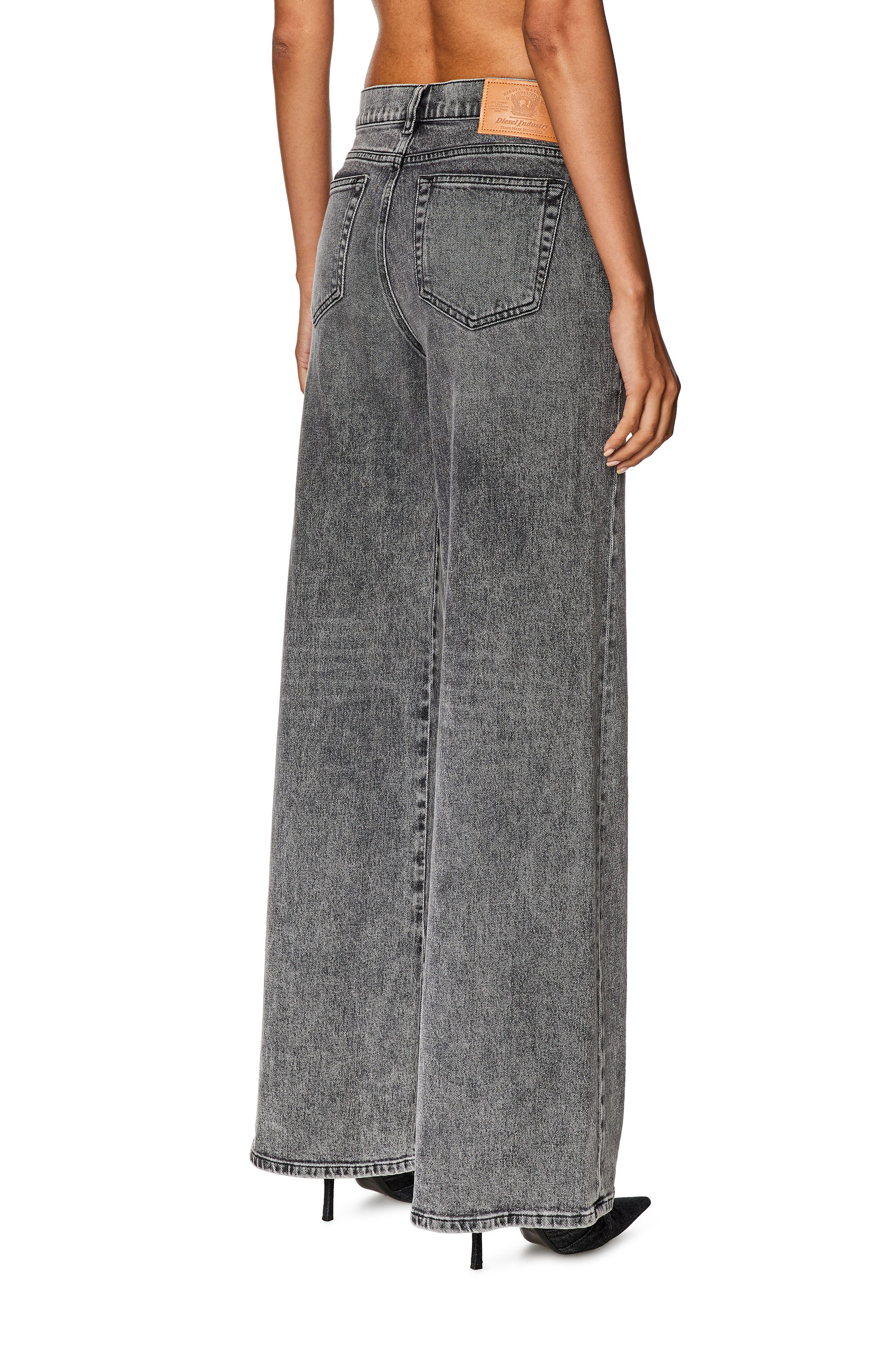 Women's Bootcut and Flare Jeans | Grey | Diesel 1978 D-Akemi