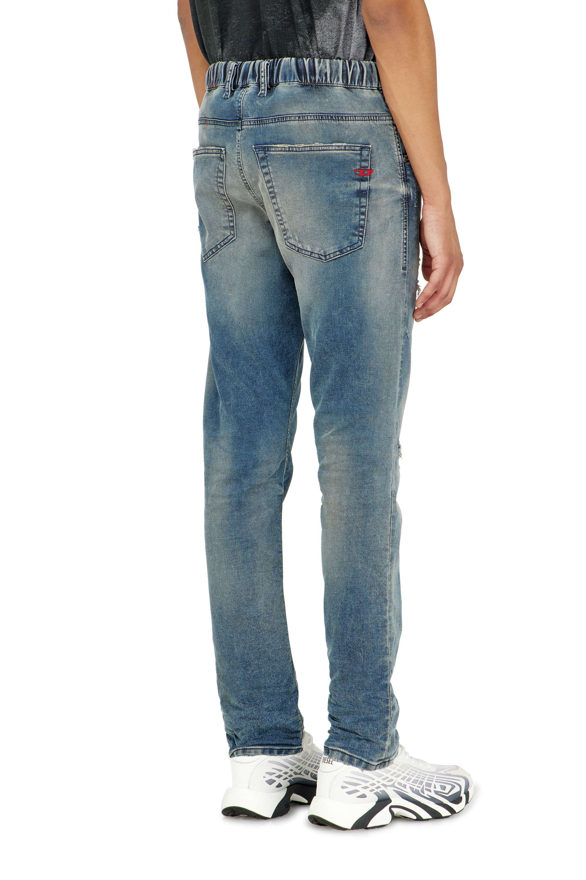 Diesel - Male's Regular 2032 D-Krooley-BW Joggjeans&reg; 068WY, Medium Blue - 3