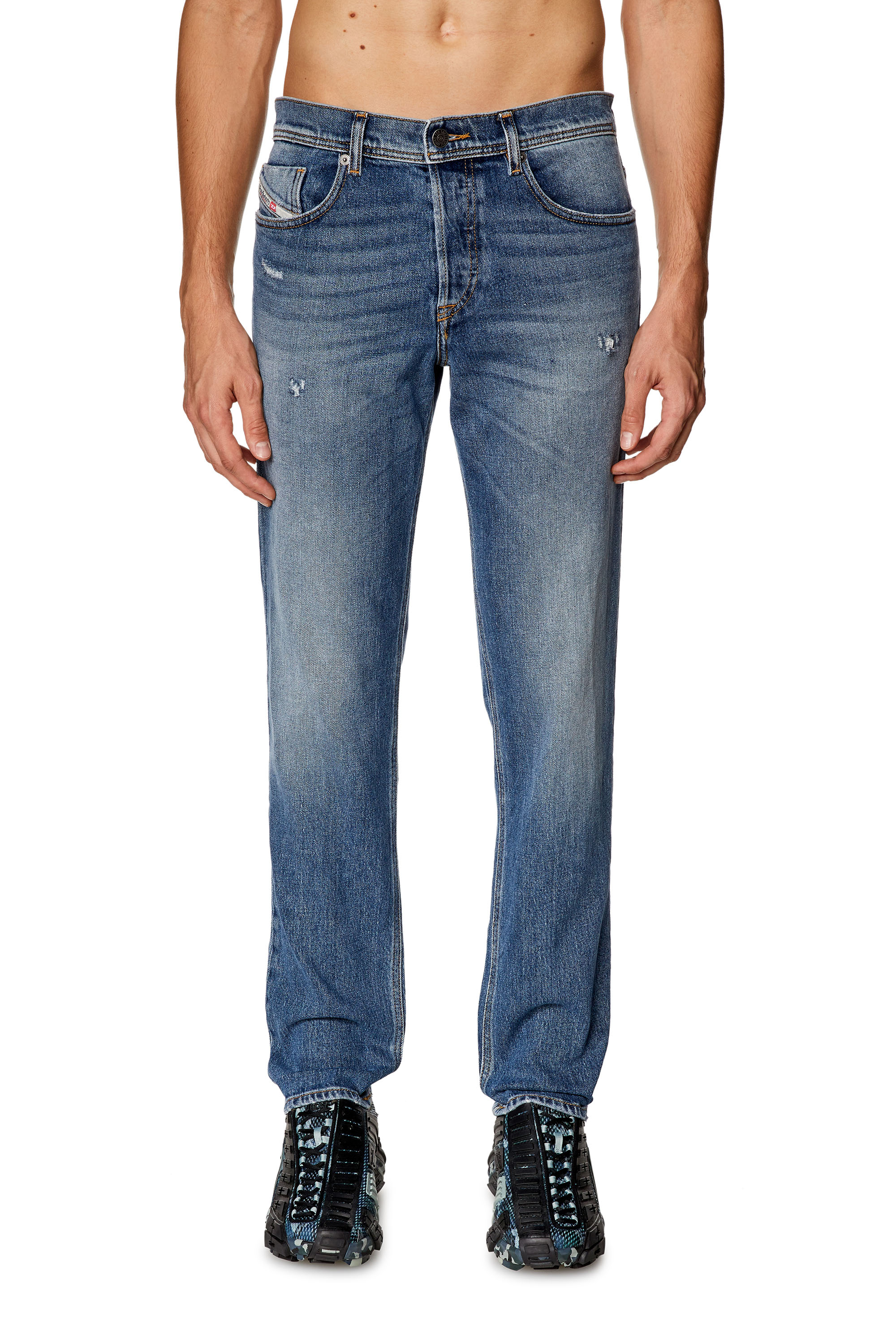 Diesel - Man's Regular Jeans 2023 D-Finitive 09I16, Medium blue - 1