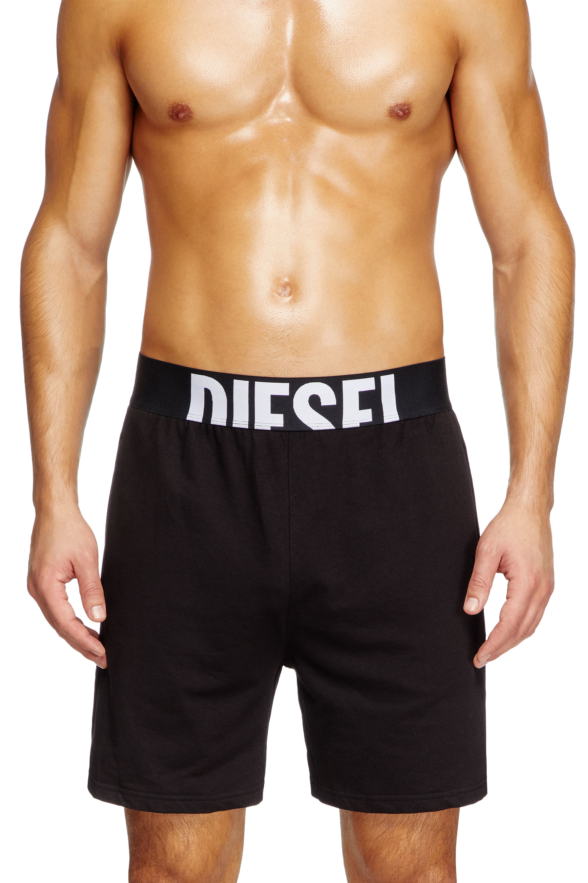 Diesel - DYLAN-D-POP, Man's Pyjama shorts in Black - 1